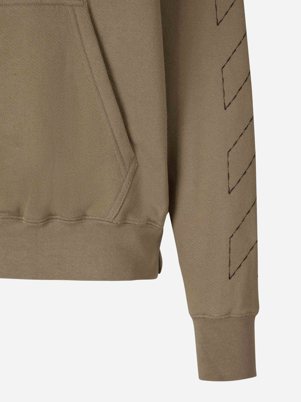 Cotton Logo Sweatshirt Off-white оригінал – Купити в Україні – збільшений вид
