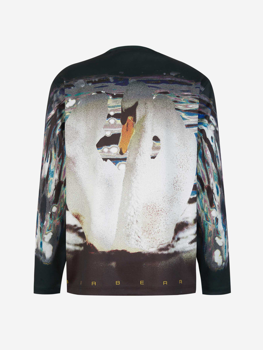 Polyester Print Sweatshirt Burberry – Гарантія оригінальності – вид ззаду