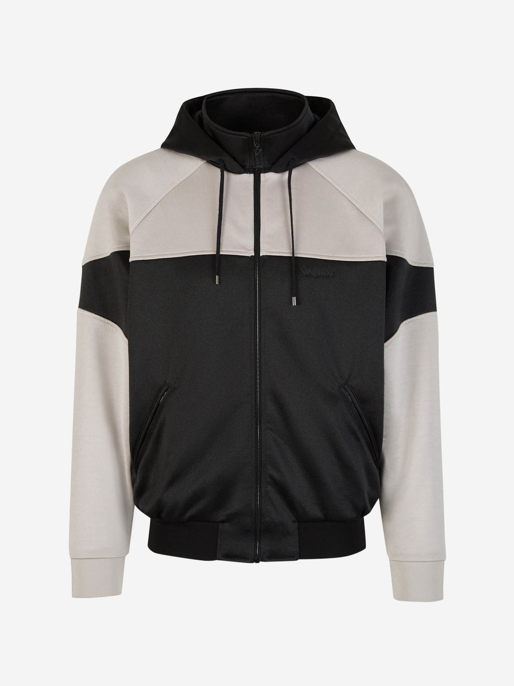 Оригінальна Bicolor Hooded Sweatshirt Saint laurent – боковий вид