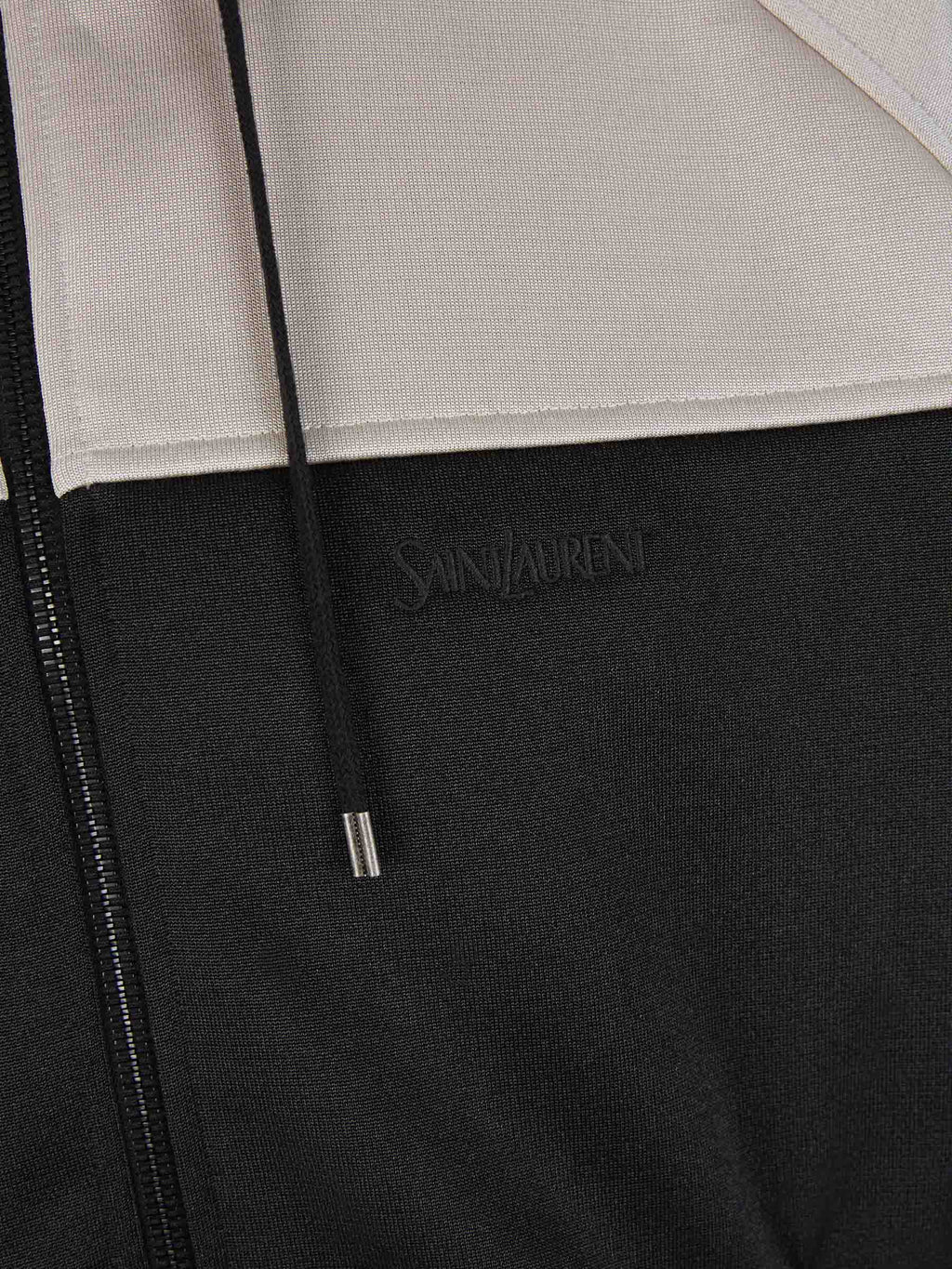 Оригінальна Bicolor Hooded Sweatshirt Saint laurent – збільшений вид