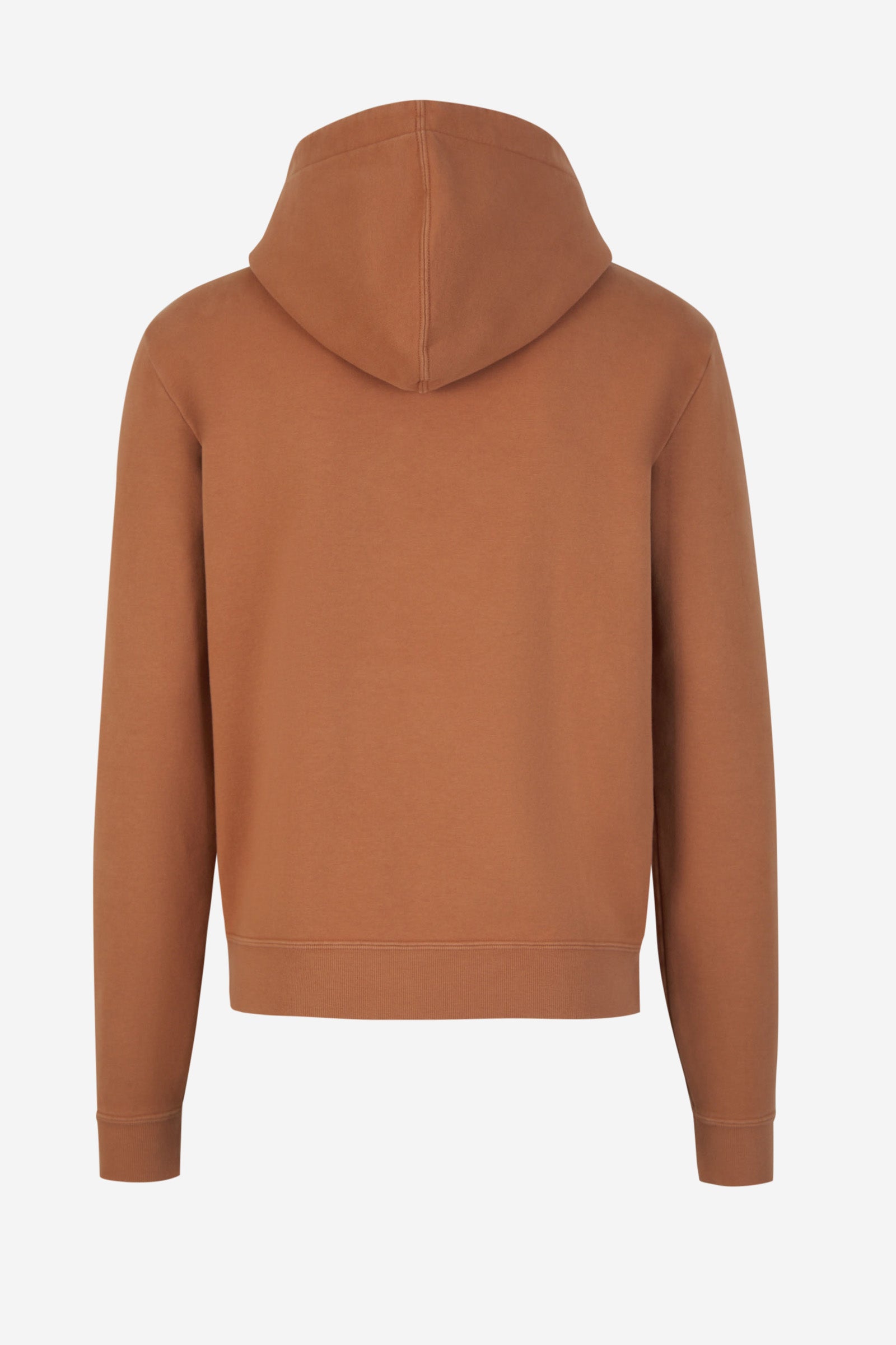 Оригінальна Plain Cotton Sweatshirt Saint laurent – вид ззаду