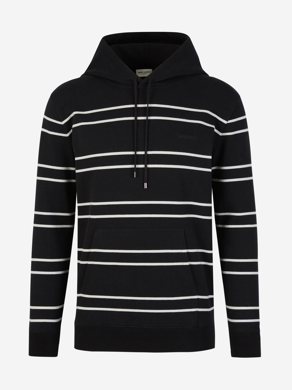 Striped Hood Sweatshirt Saint laurent – Гарантія оригінальності – боковий вид