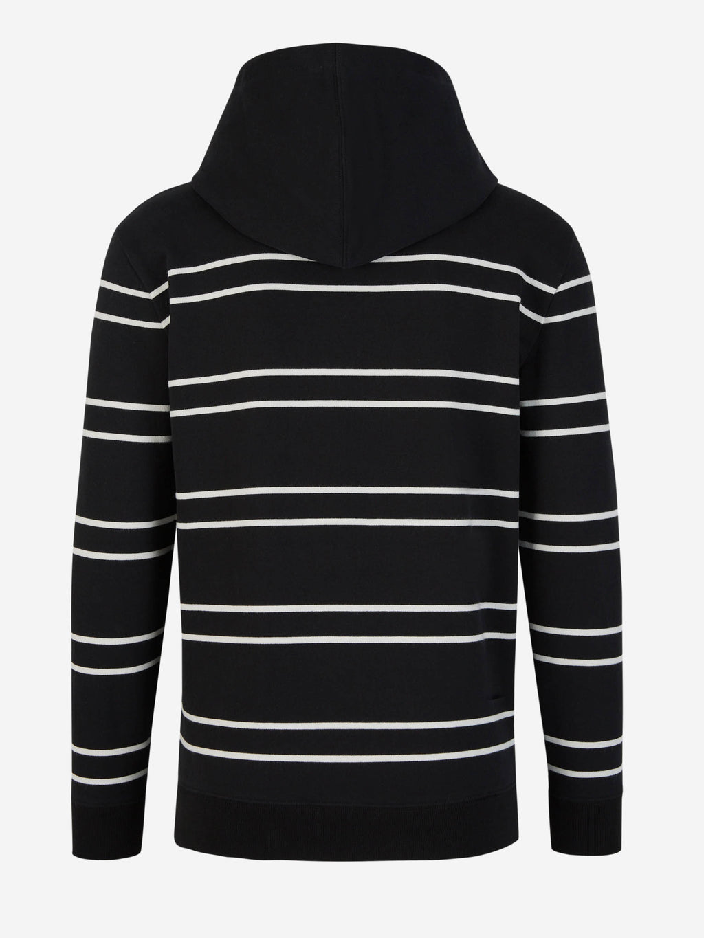 Striped Hood Sweatshirt Saint laurent – Гарантія оригінальності – вид ззаду