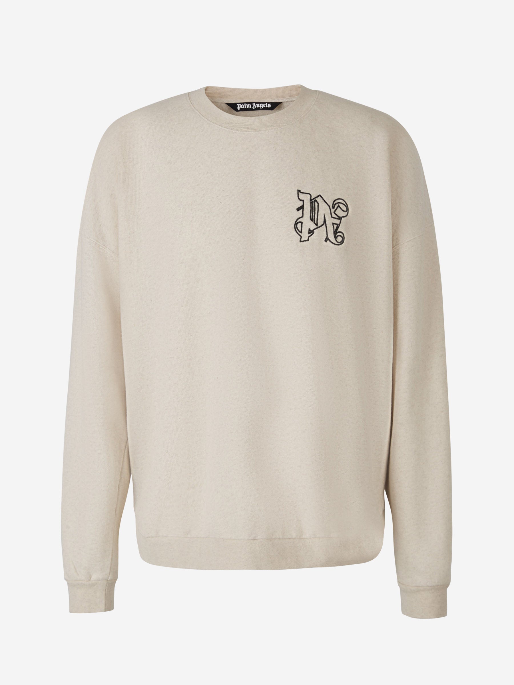Embroidered Logo Sweatshirt Palm angels оригінал – Купити в Україні – боковий вид