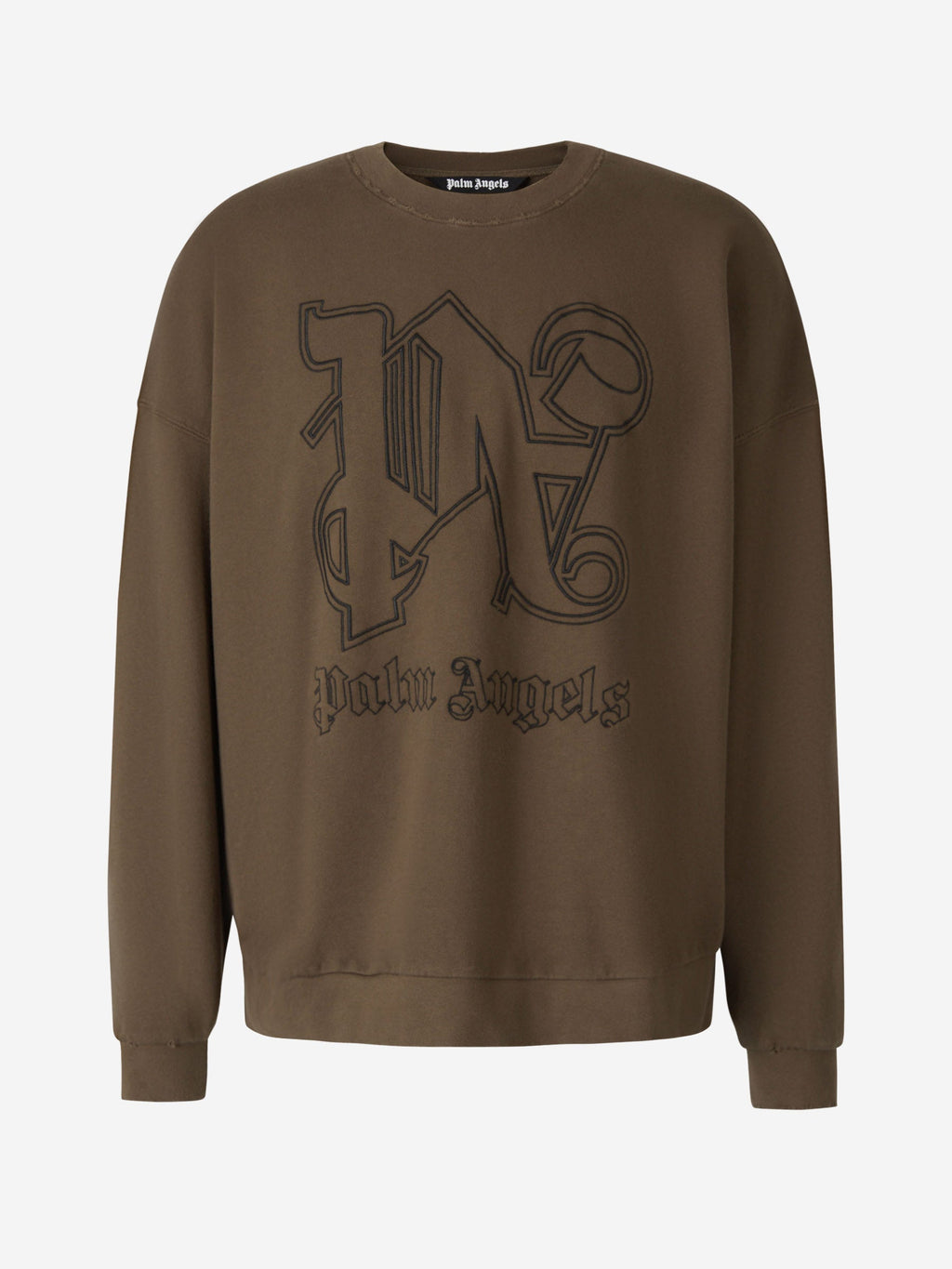 Embroidered Logo Sweatshirt Palm angels оригінал – Купити в Україні – боковий вид