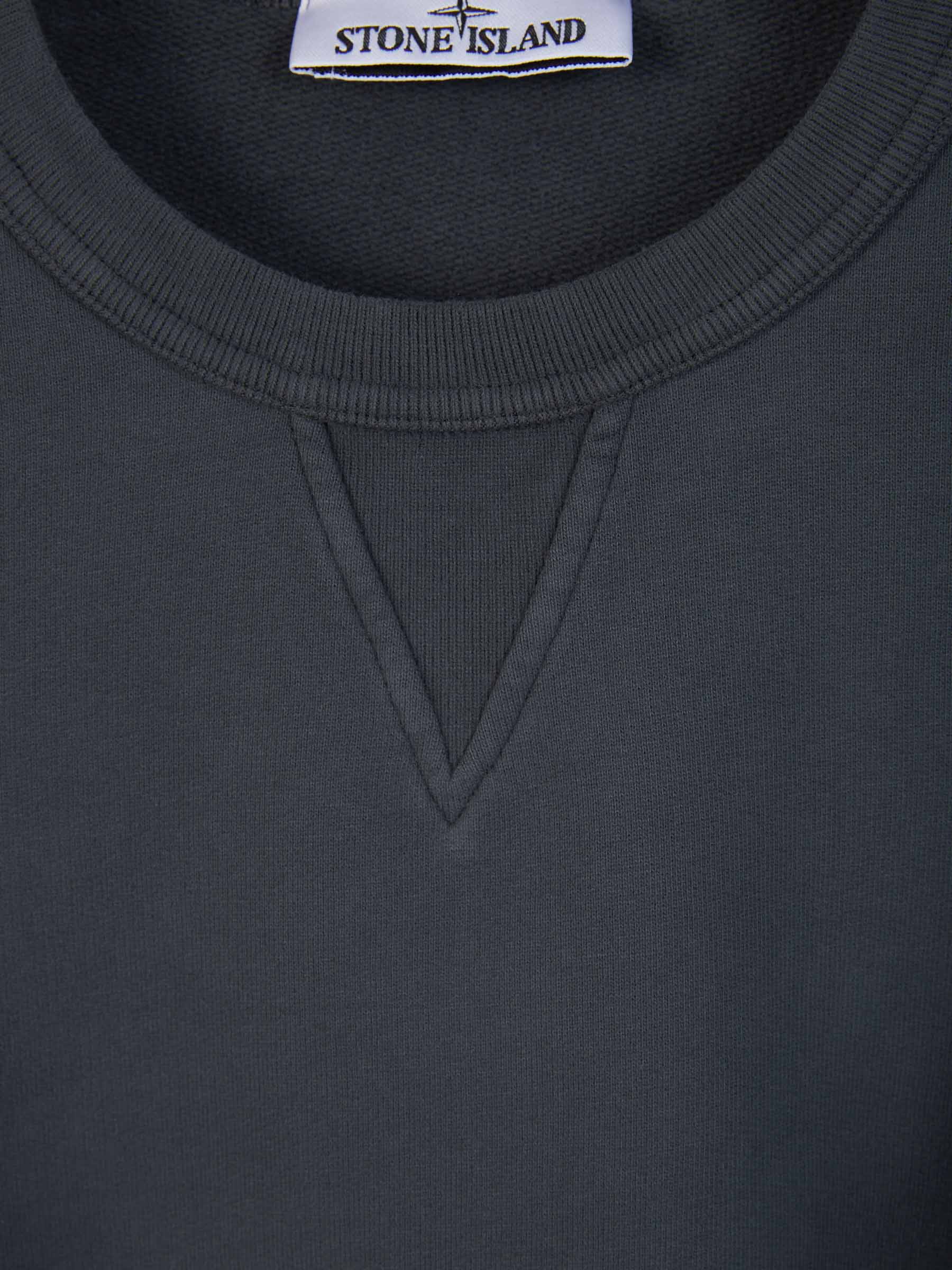Оригінальна Cotton Patch Sweatshirt Stone island – детальний вид - STONE ISLAND