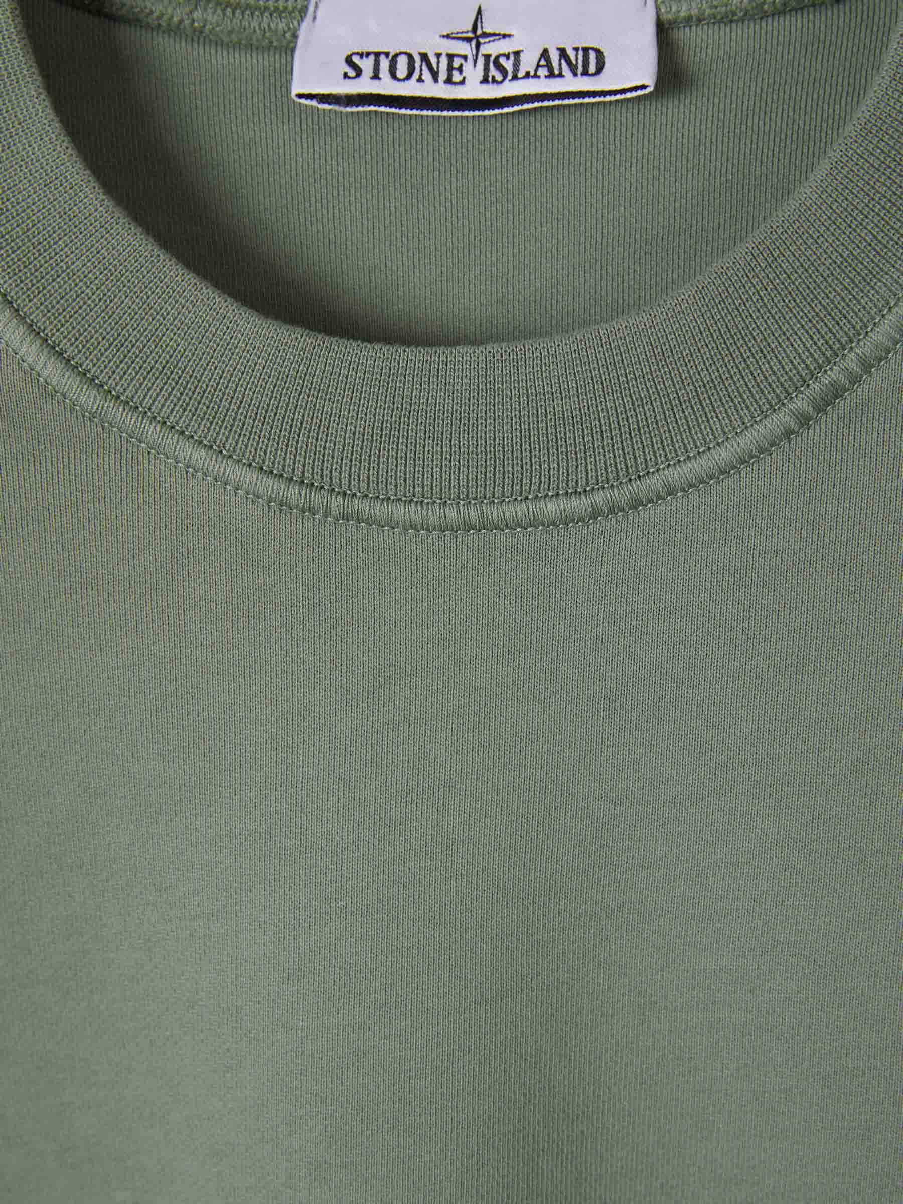Logo Patch Sweatshirt Stone island – Гарантія оригінальності – детальний вид - STONE ISLAND
