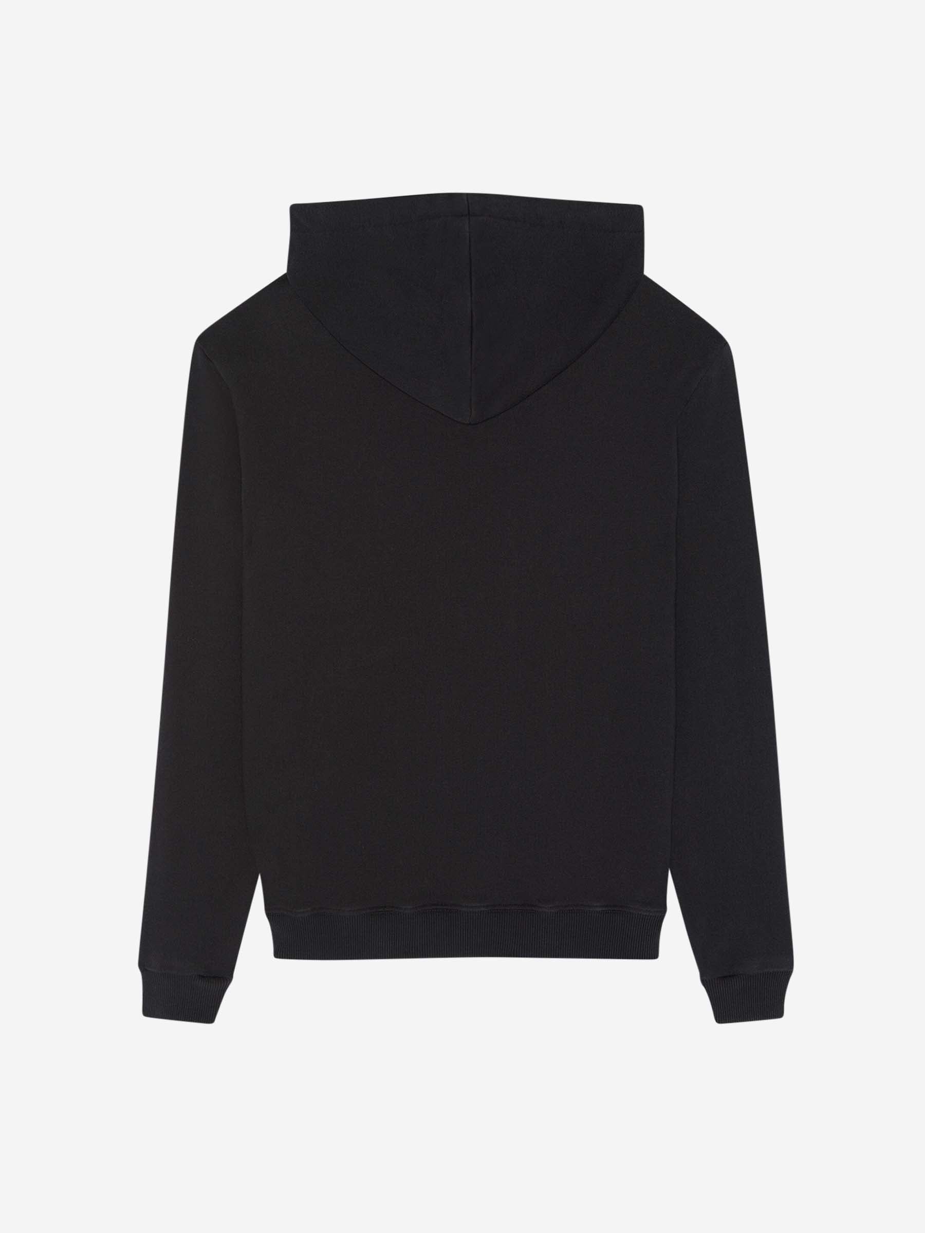 Cotton Logo Sweatshirt Saint laurent – Гарантія оригінальності – вид ззаду