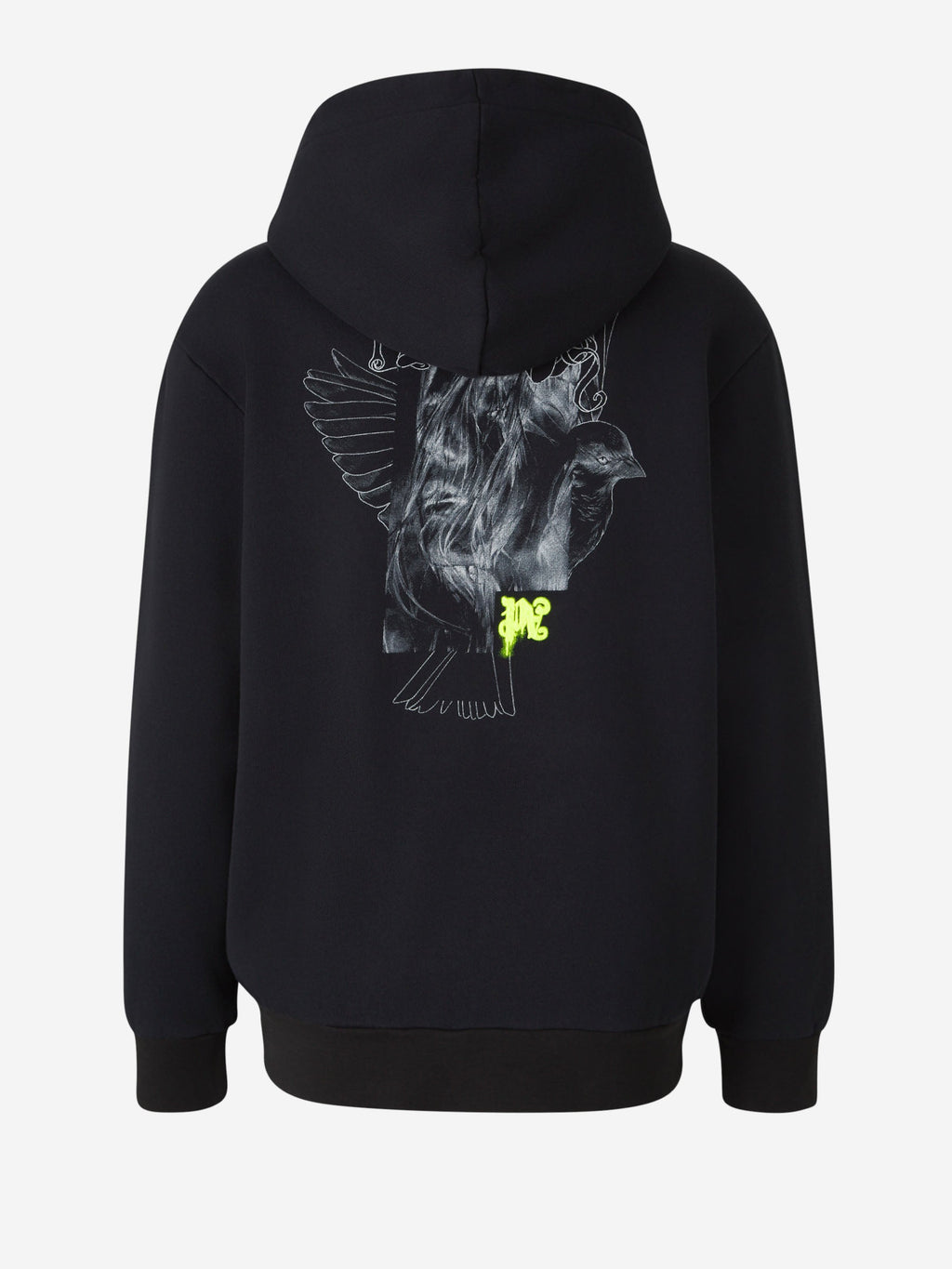 Graffiti Logo Sweatshirt Palm angels оригінал – Купити в Україні – вид ззаду