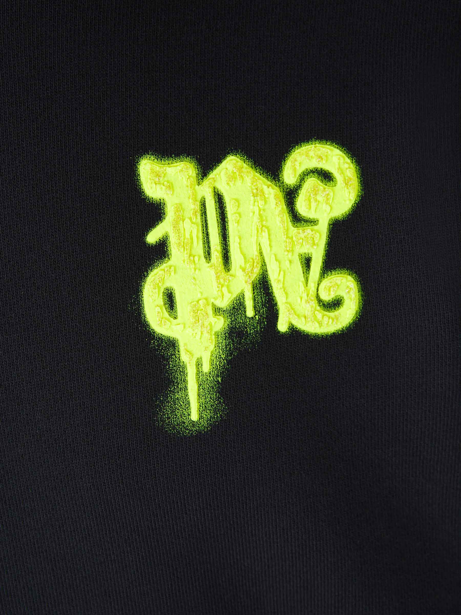 Graffiti Logo Sweatshirt Palm angels оригінал – Купити в Україні – збільшений вид
