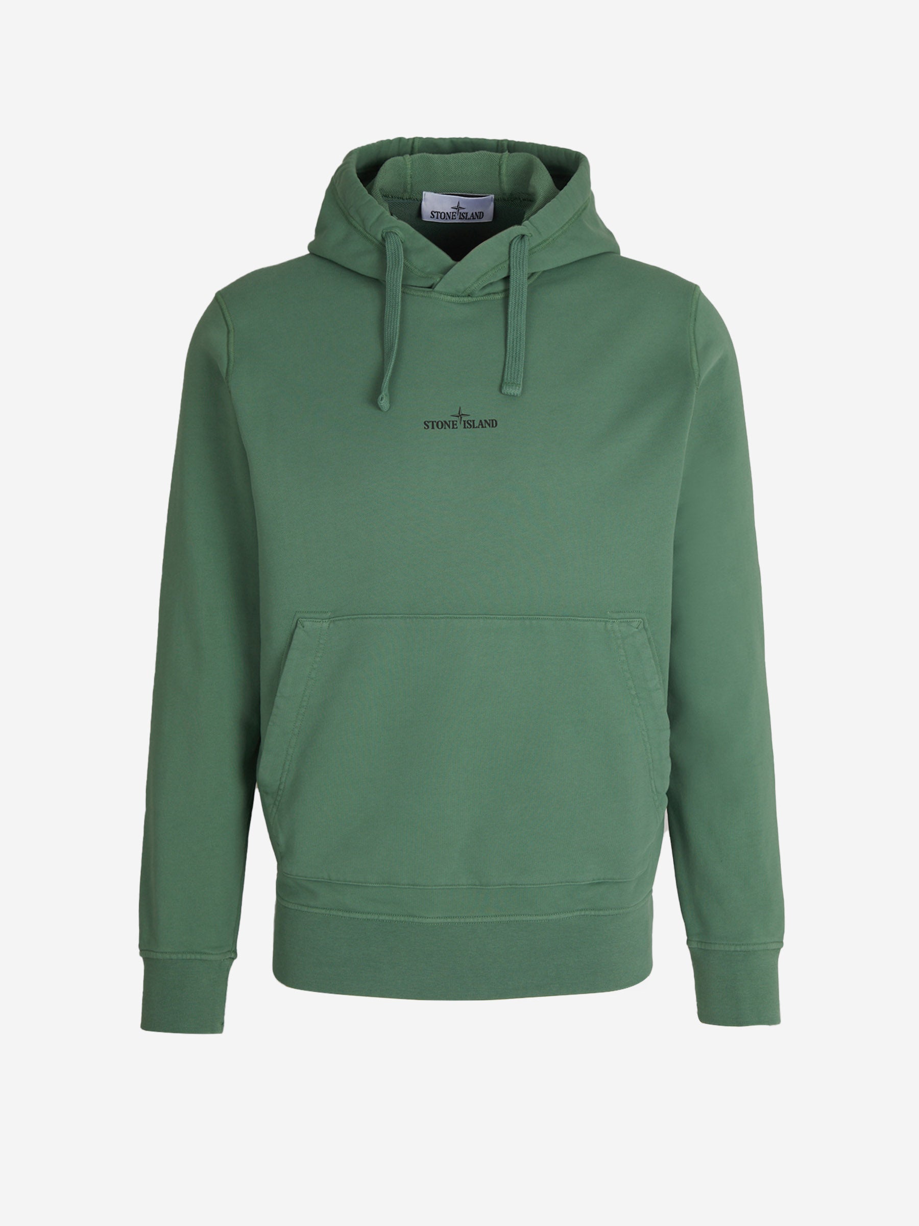 Cotton Logo Sweatshirt Stone island – Гарантія оригінальності – боковий вид