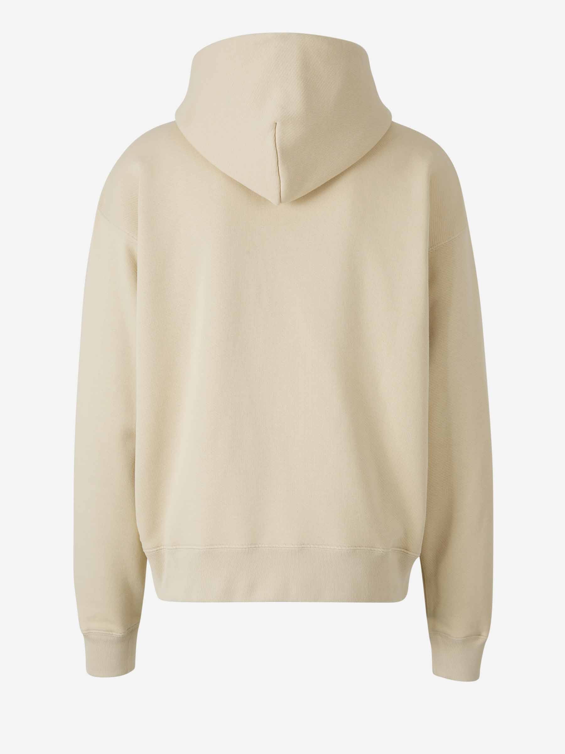 Cotton Logo Sweatshirt Off-white оригінал – Купити в Україні – вид ззаду
