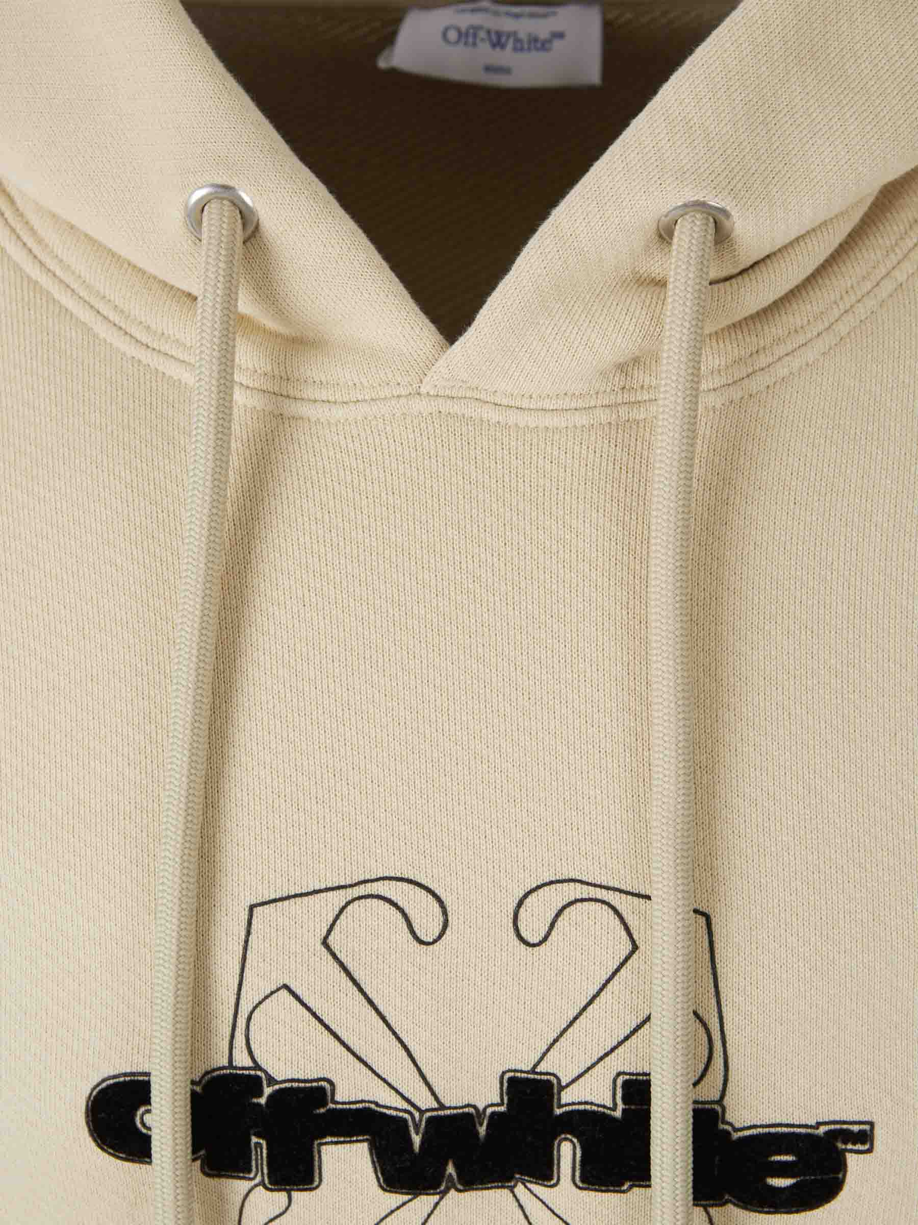 Cotton Logo Sweatshirt Off-white оригінал – Купити в Україні – детальний вид