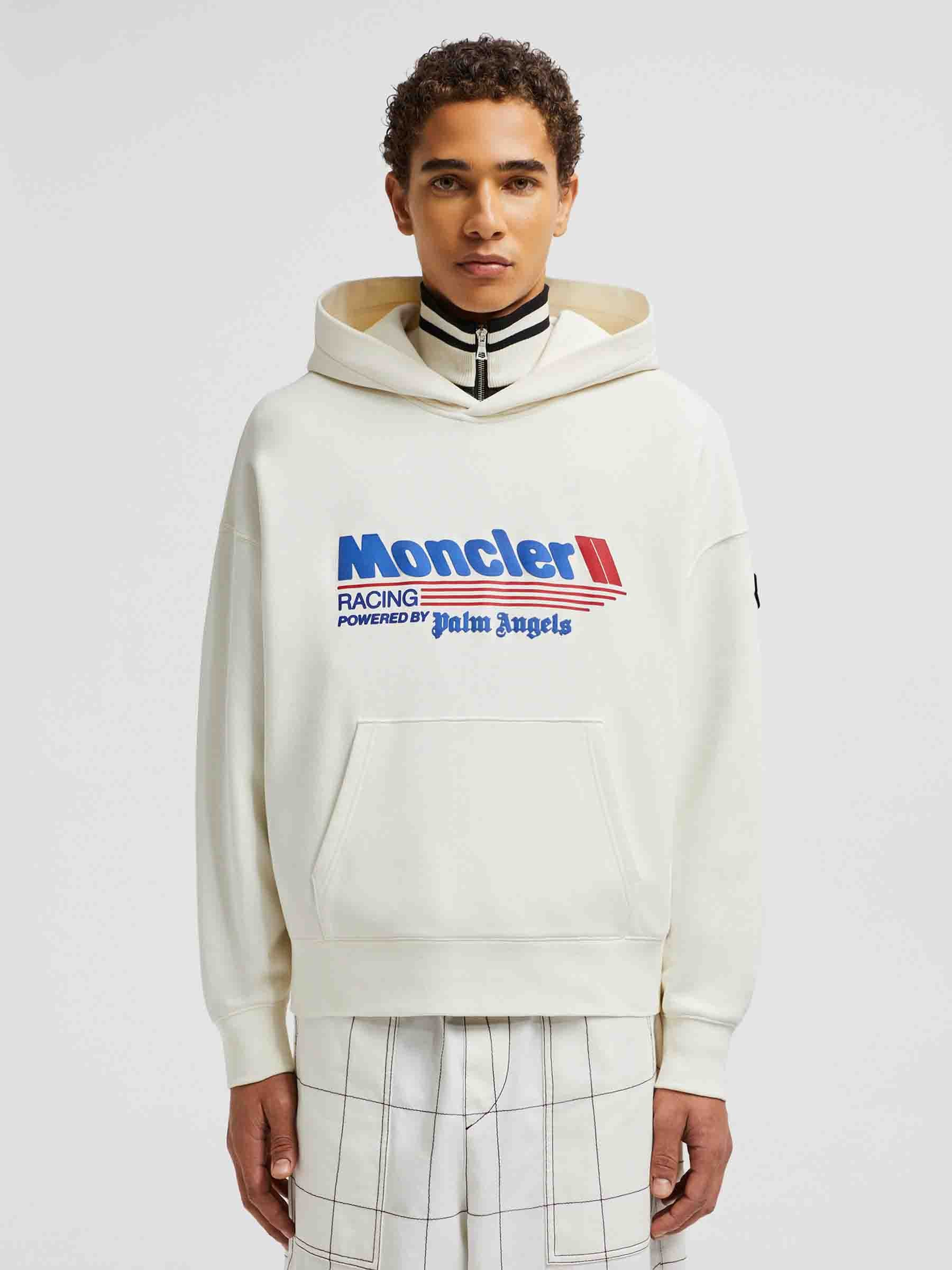Оригінальна Racing Hooded Sweatshirt Moncler – вид ззаду - MONCLER