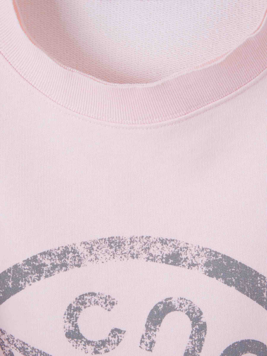 Unstitched Logo Sweatshirt Acne studios – Гарантія оригінальності – детальний вид