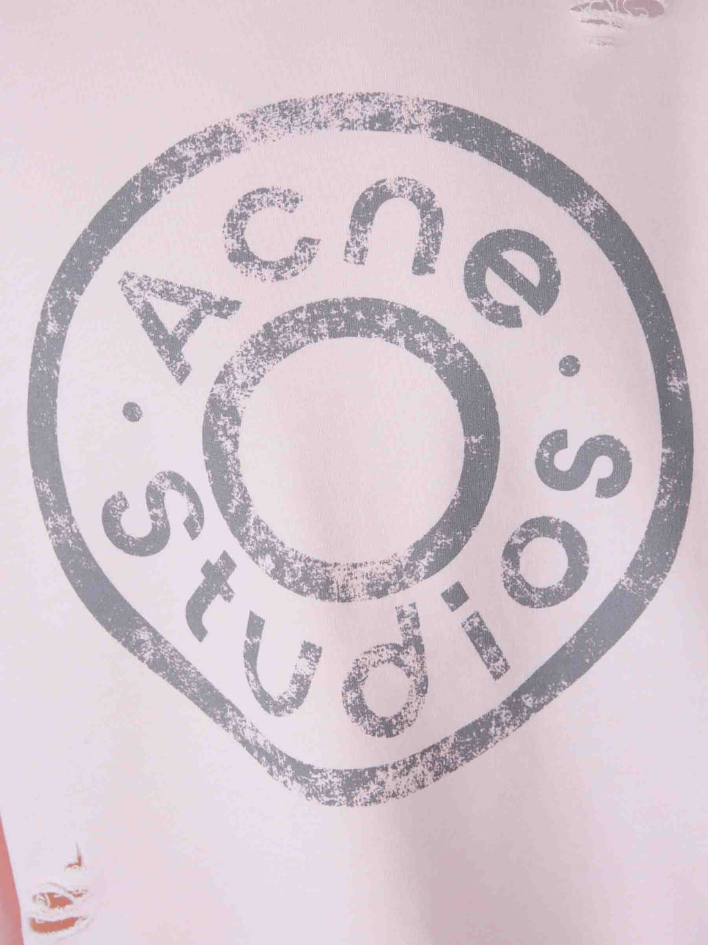 Unstitched Logo Sweatshirt Acne studios – Гарантія оригінальності – збільшений вид
