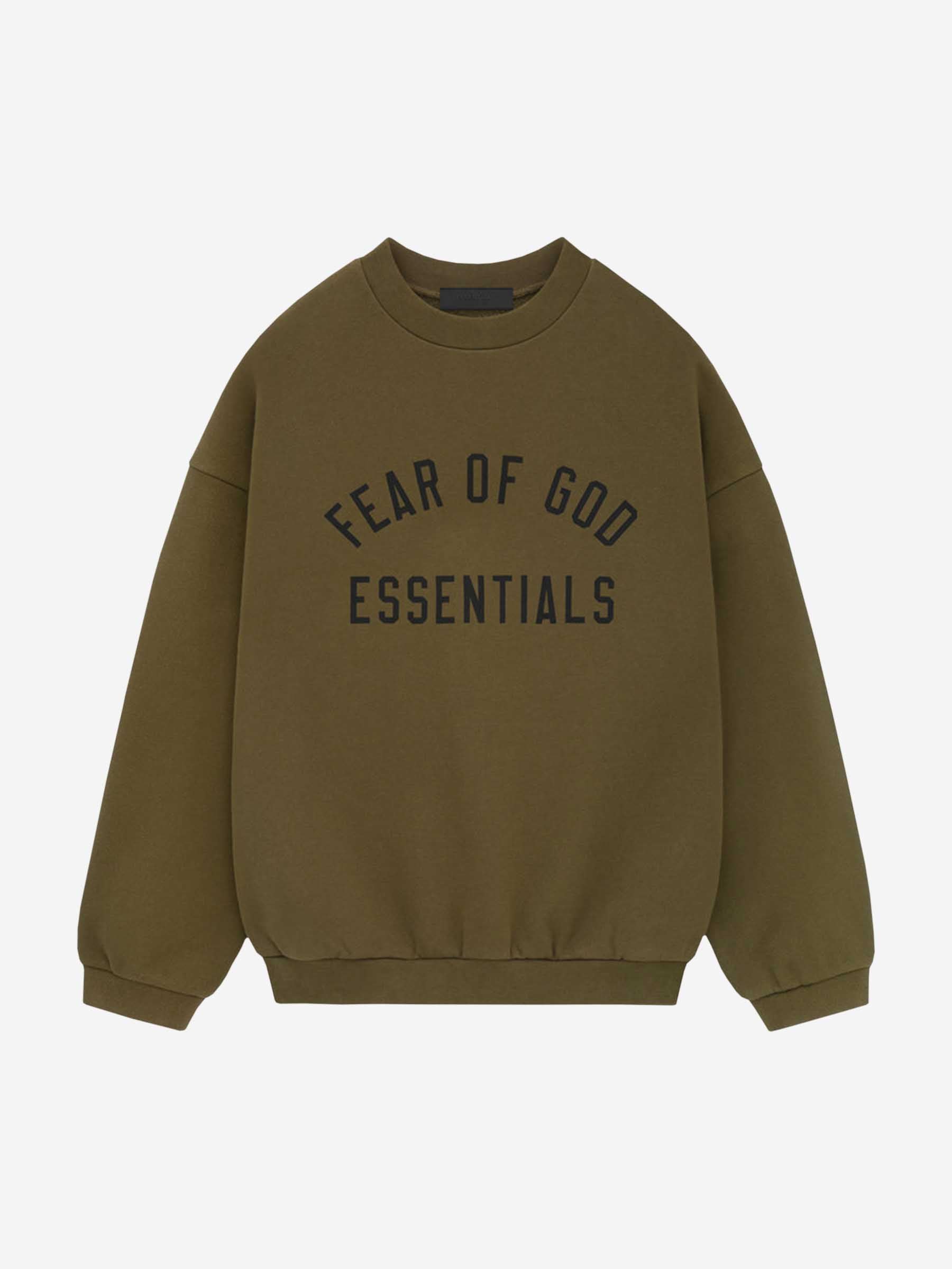 Оригінальна Crewneck Logo Jersey Fear of god – боковий вид