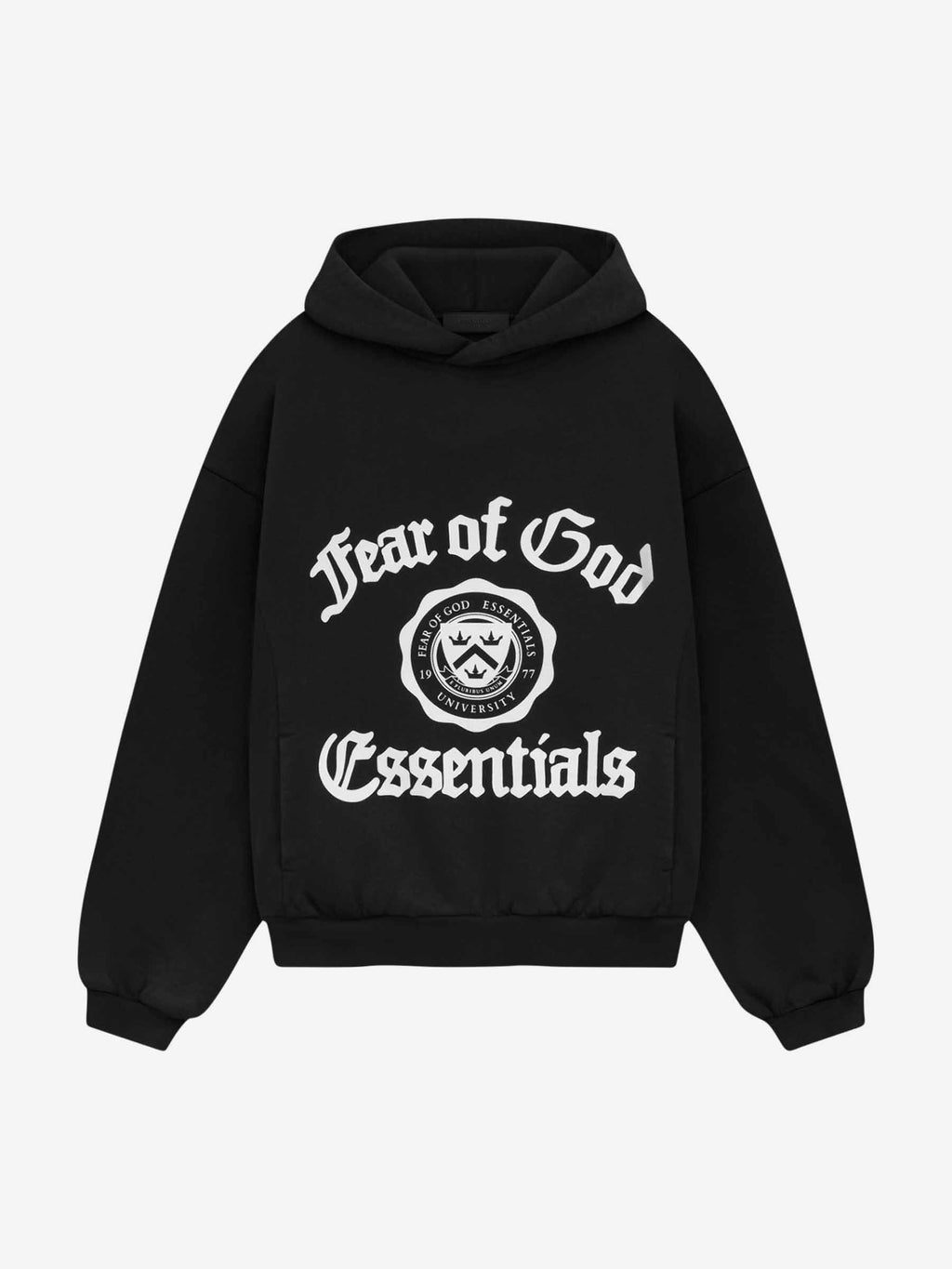 Cotton Hooded Sweatshirt Fear of god оригінал – Купити в Україні – боковий вид