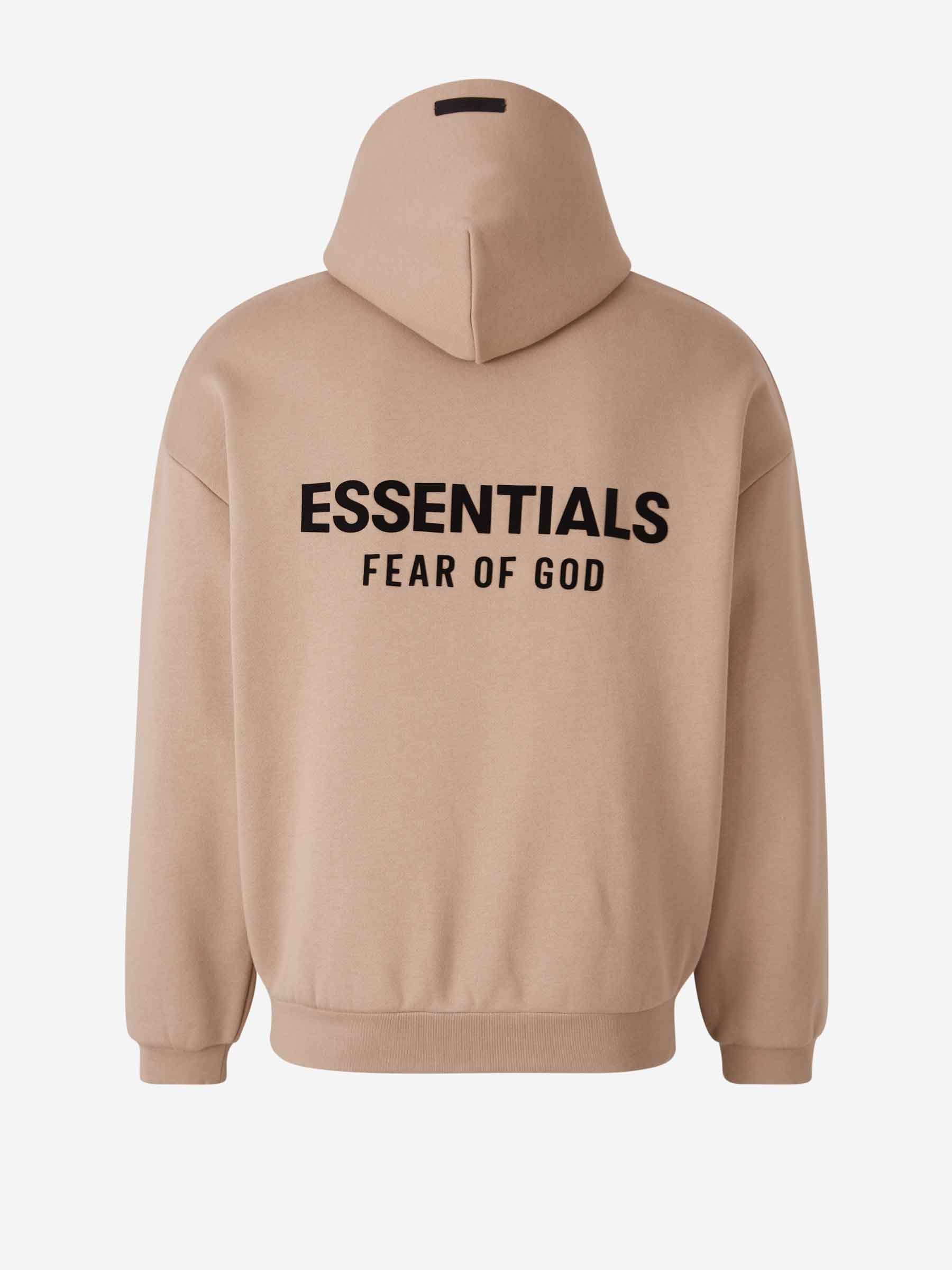 Cotton Hooded Sweatshirt Fear of god оригінал – Купити в Україні – вид ззаду