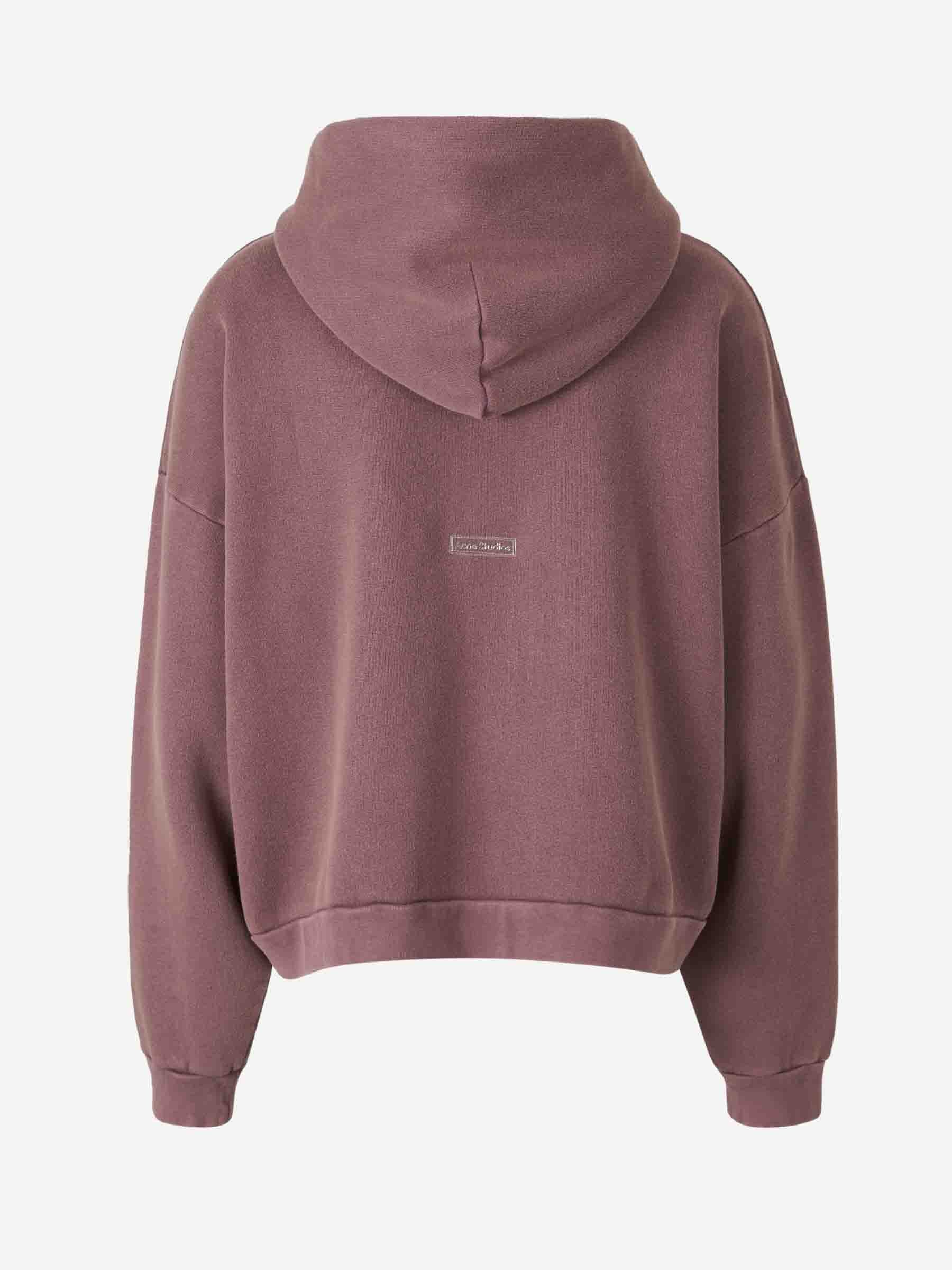Cotton Hooded Sweatshirt Acne studios – Гарантія оригінальності – вид ззаду