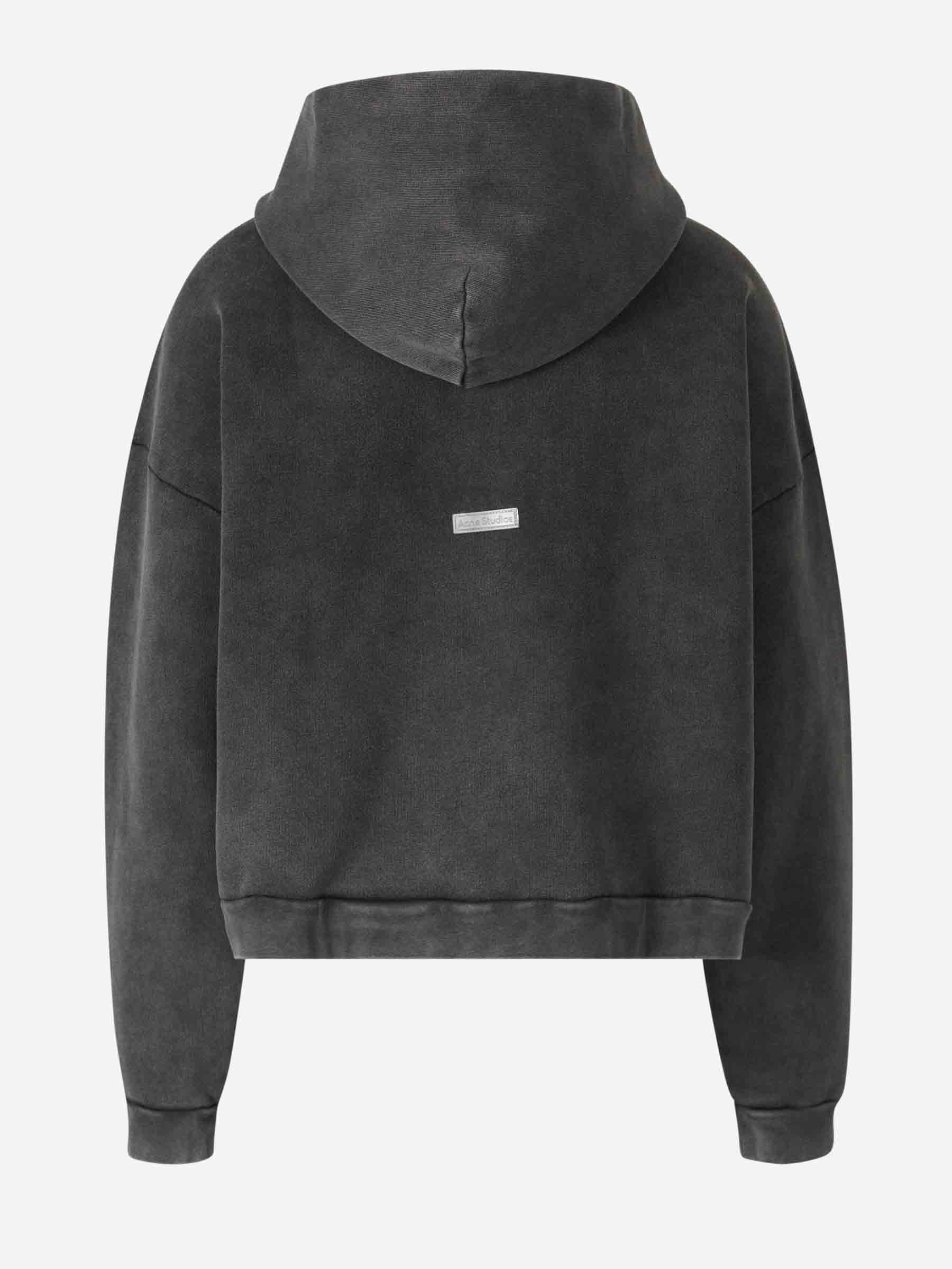 Cotton Hooded Sweatshirt Acne studios – Гарантія оригінальності – вид ззаду