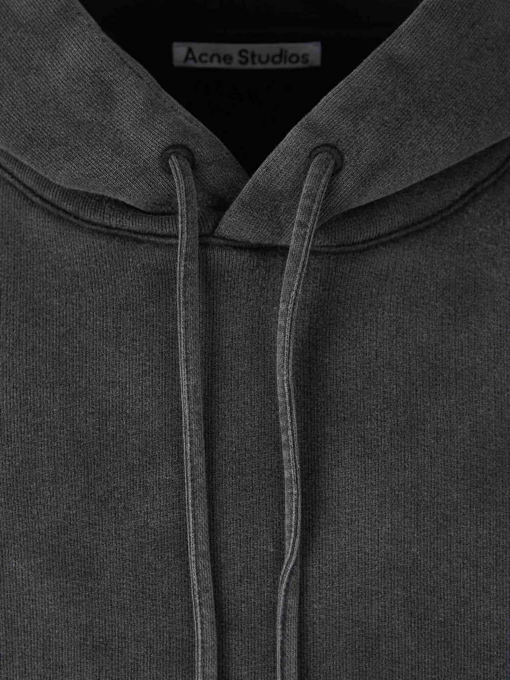 Cotton Hooded Sweatshirt Acne studios – Гарантія оригінальності – детальний вид