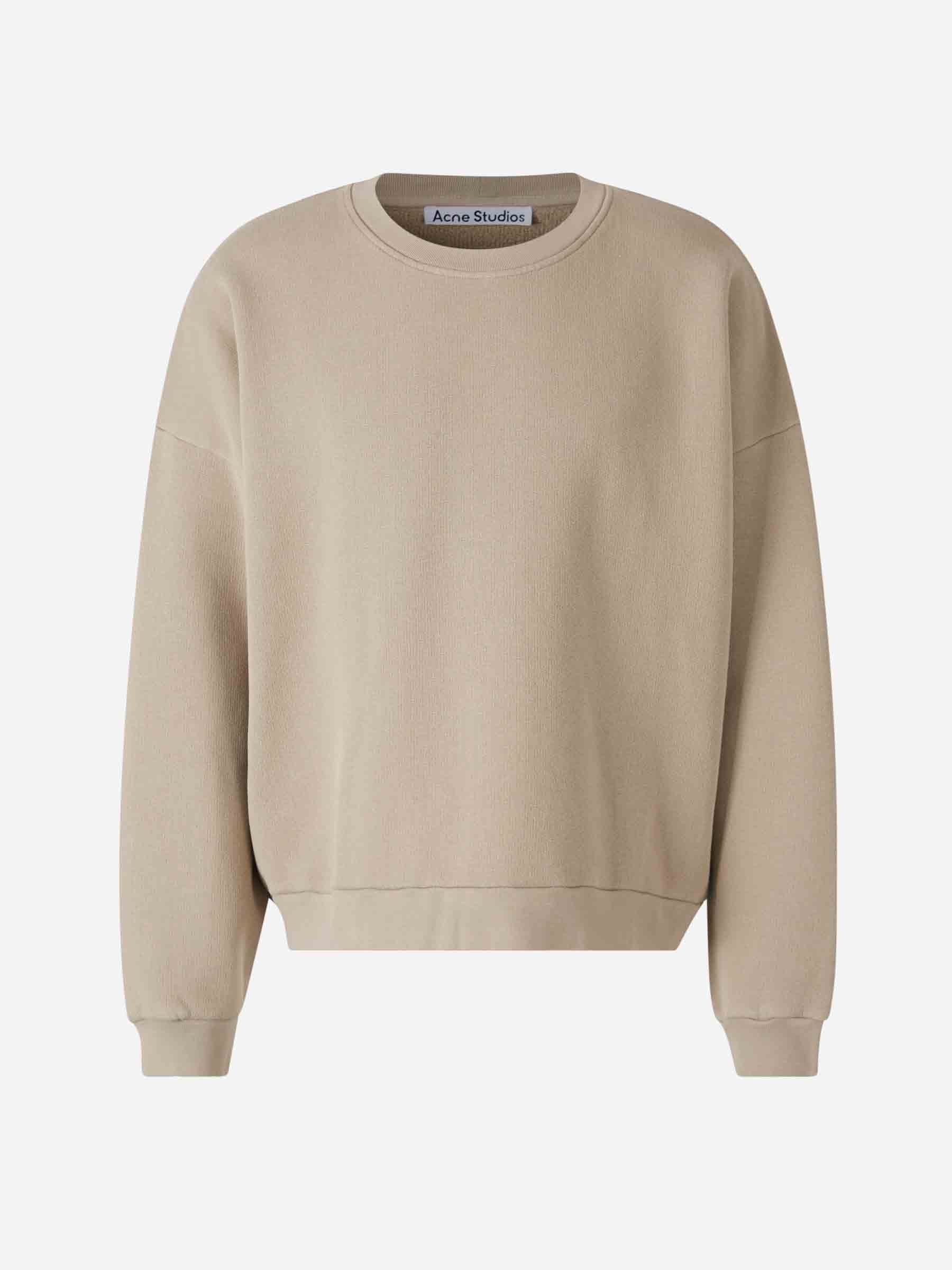 Оригінальна Crew Neck Sweatshirt Acne studios – боковий вид