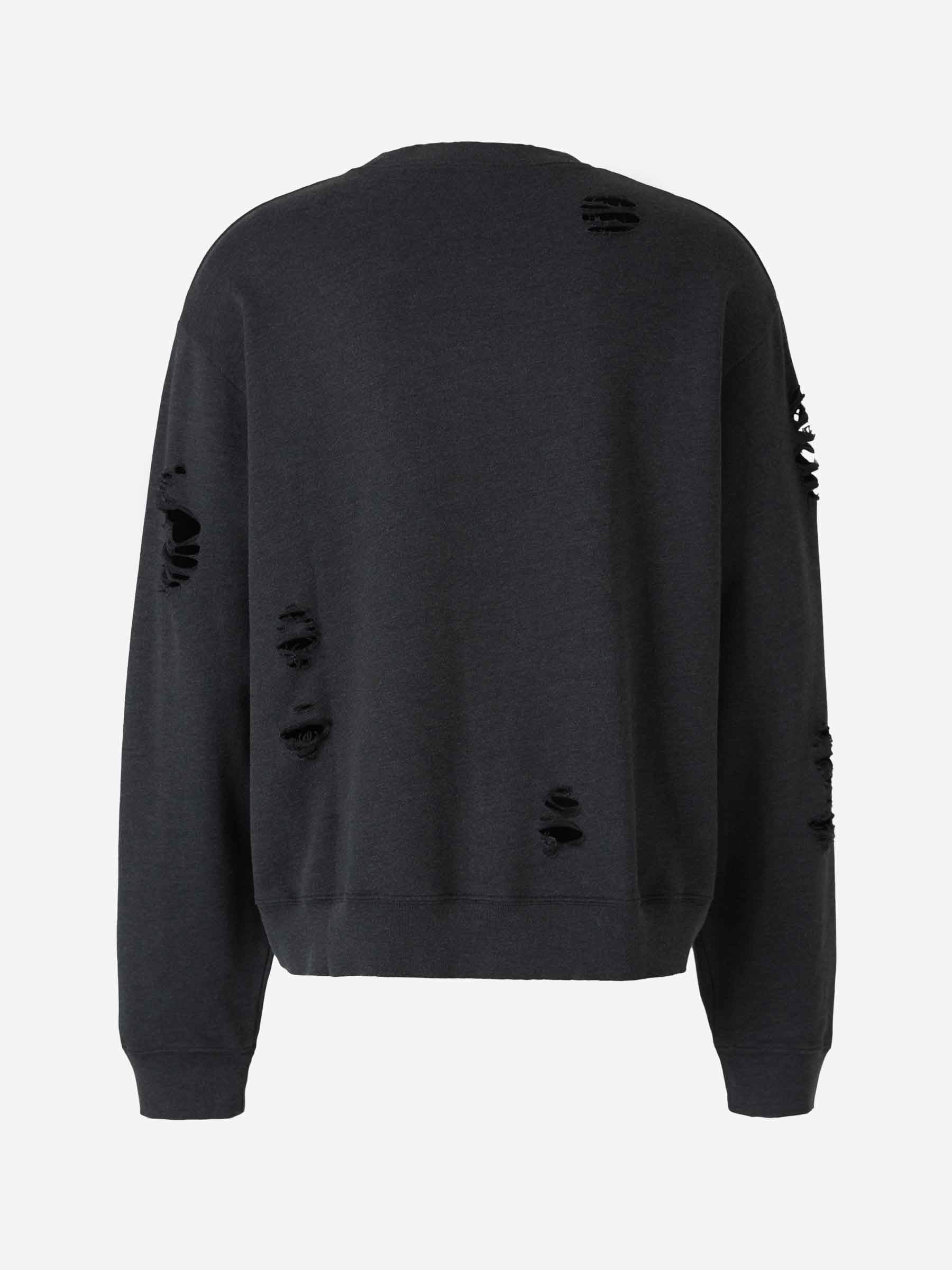Оригінальна Crew Neck Sweatshirt Acne studios – вид ззаду
