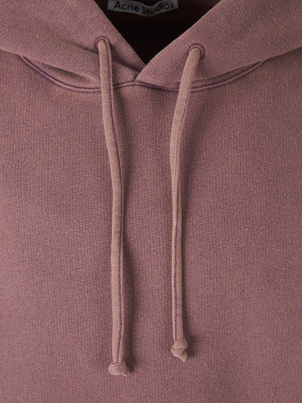 Cotton Hooded Sweatshirt Acne studios – Гарантія оригінальності – детальний вид