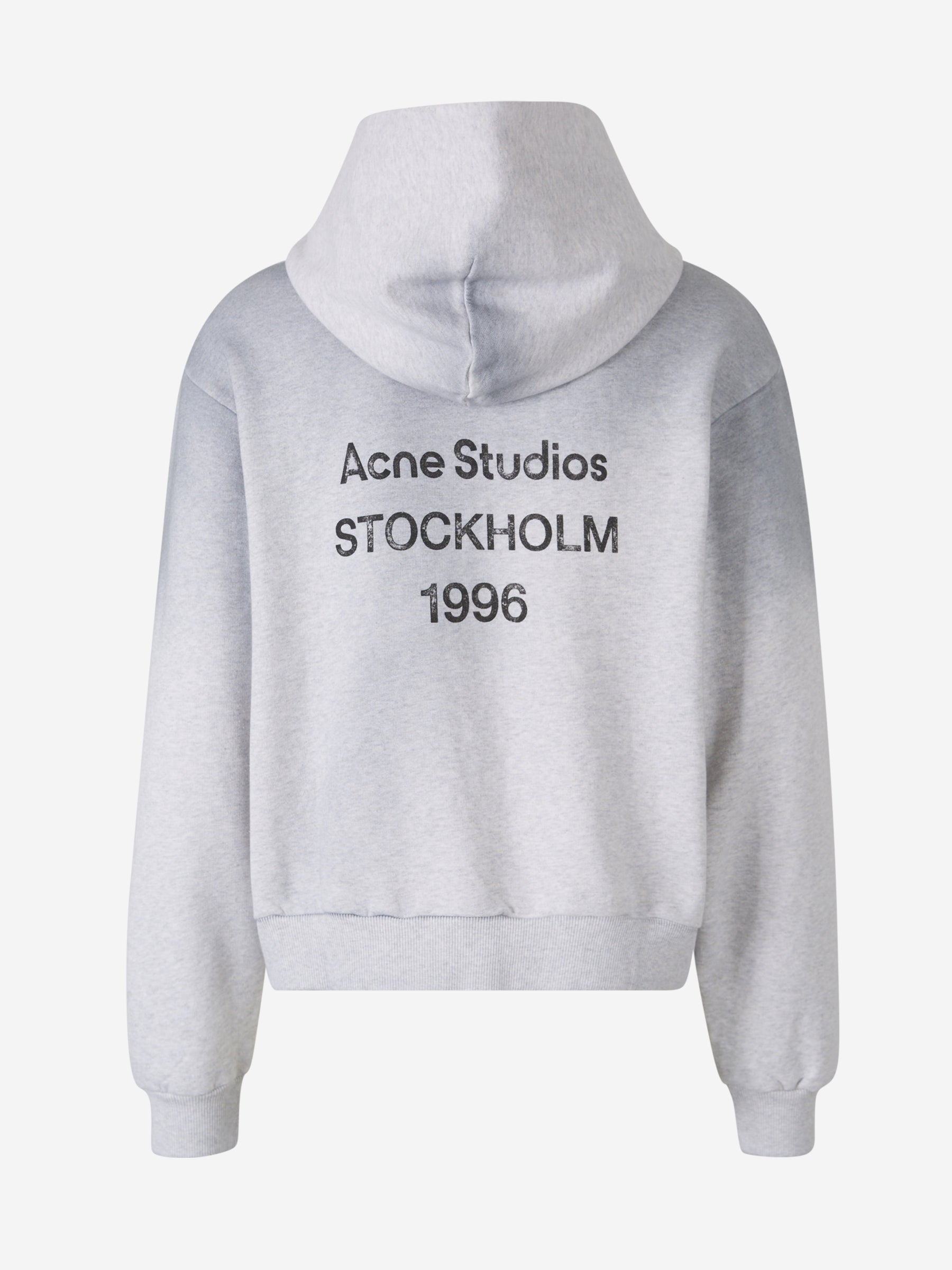 Cotton Hooded Sweatshirt Acne studios – Гарантія оригінальності – вид ззаду