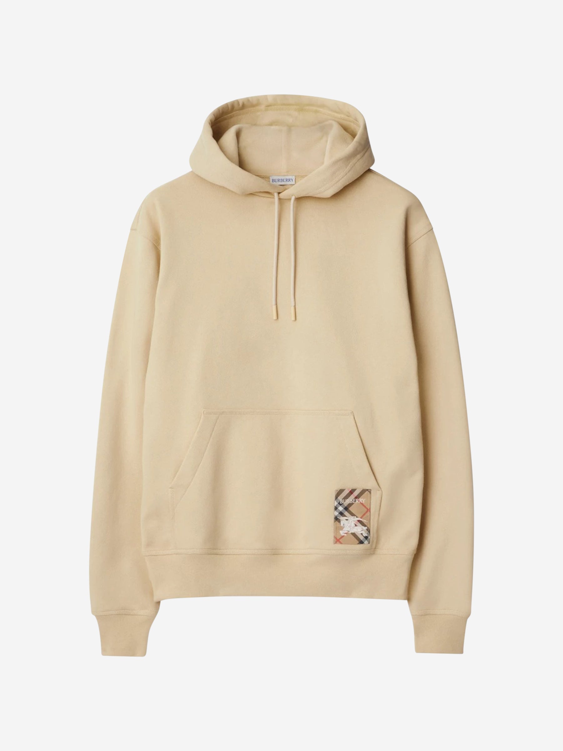 Оригінальна Hoodie Label Burberry – боковий вид
