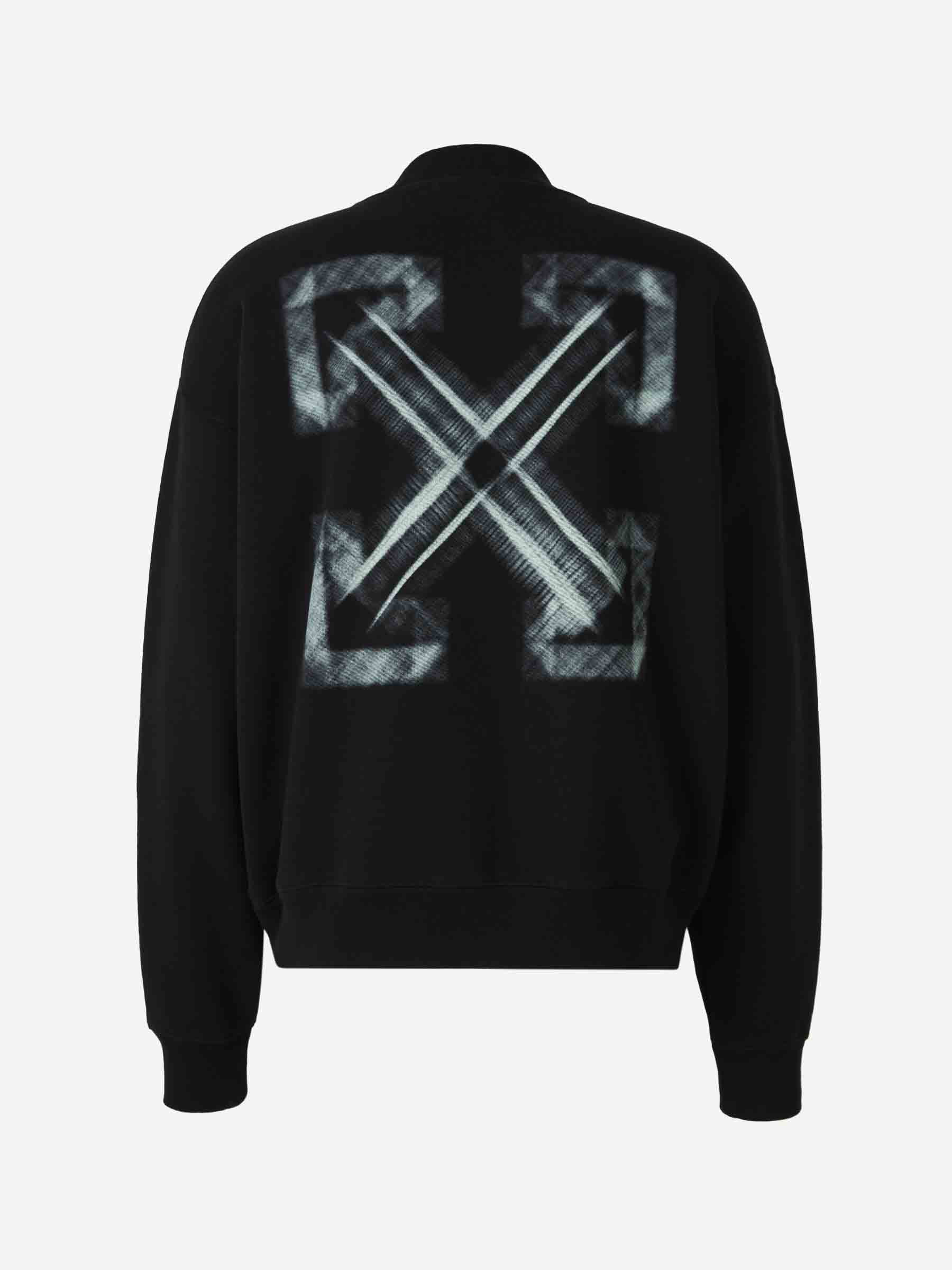 Vibe Arrow Skate Sweatshirt Off-white оригінал – Купити в Україні – вид ззаду