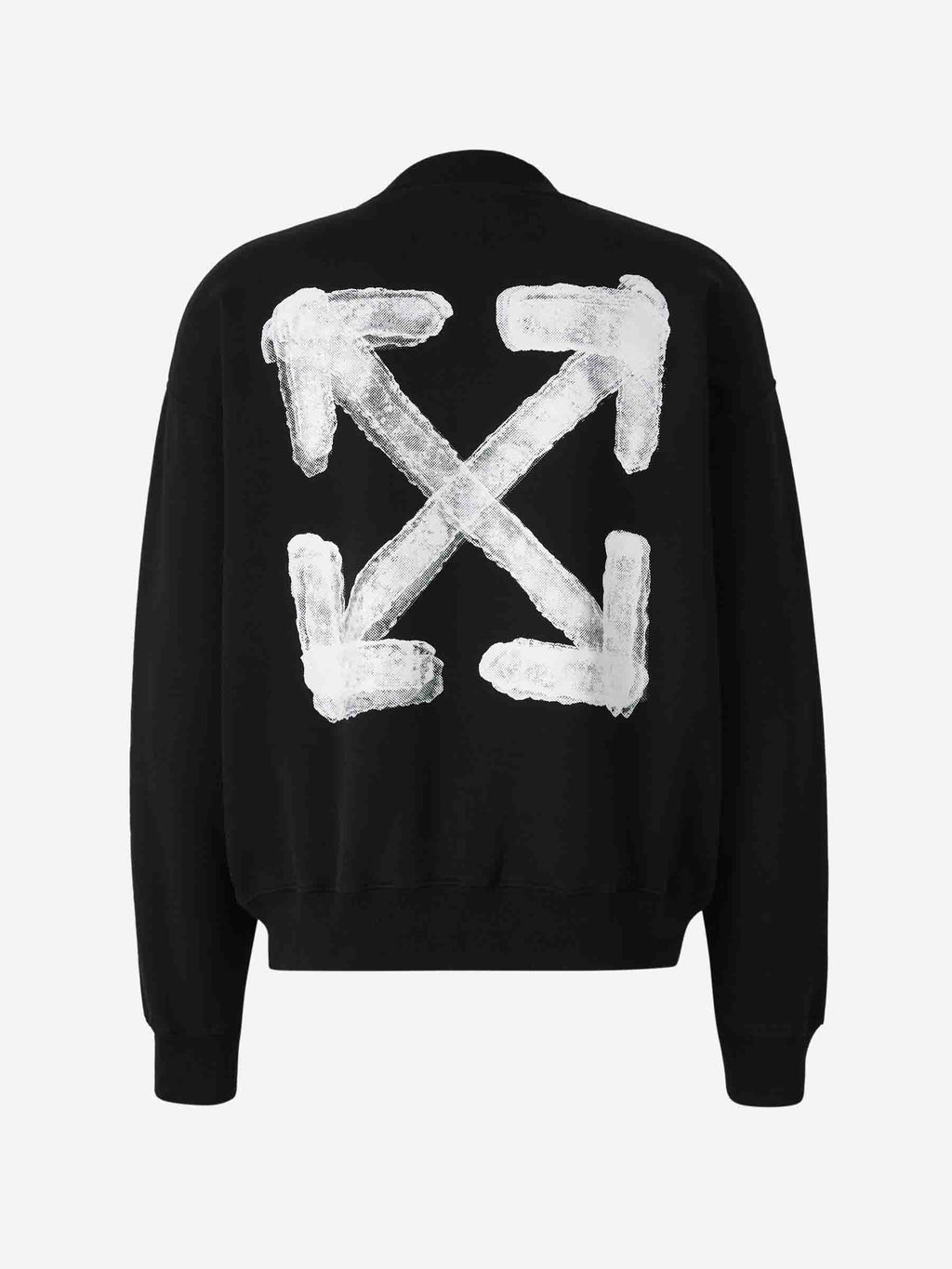 Spray Arrow Sweatshirt Off-white – Гарантія оригінальності – вид ззаду