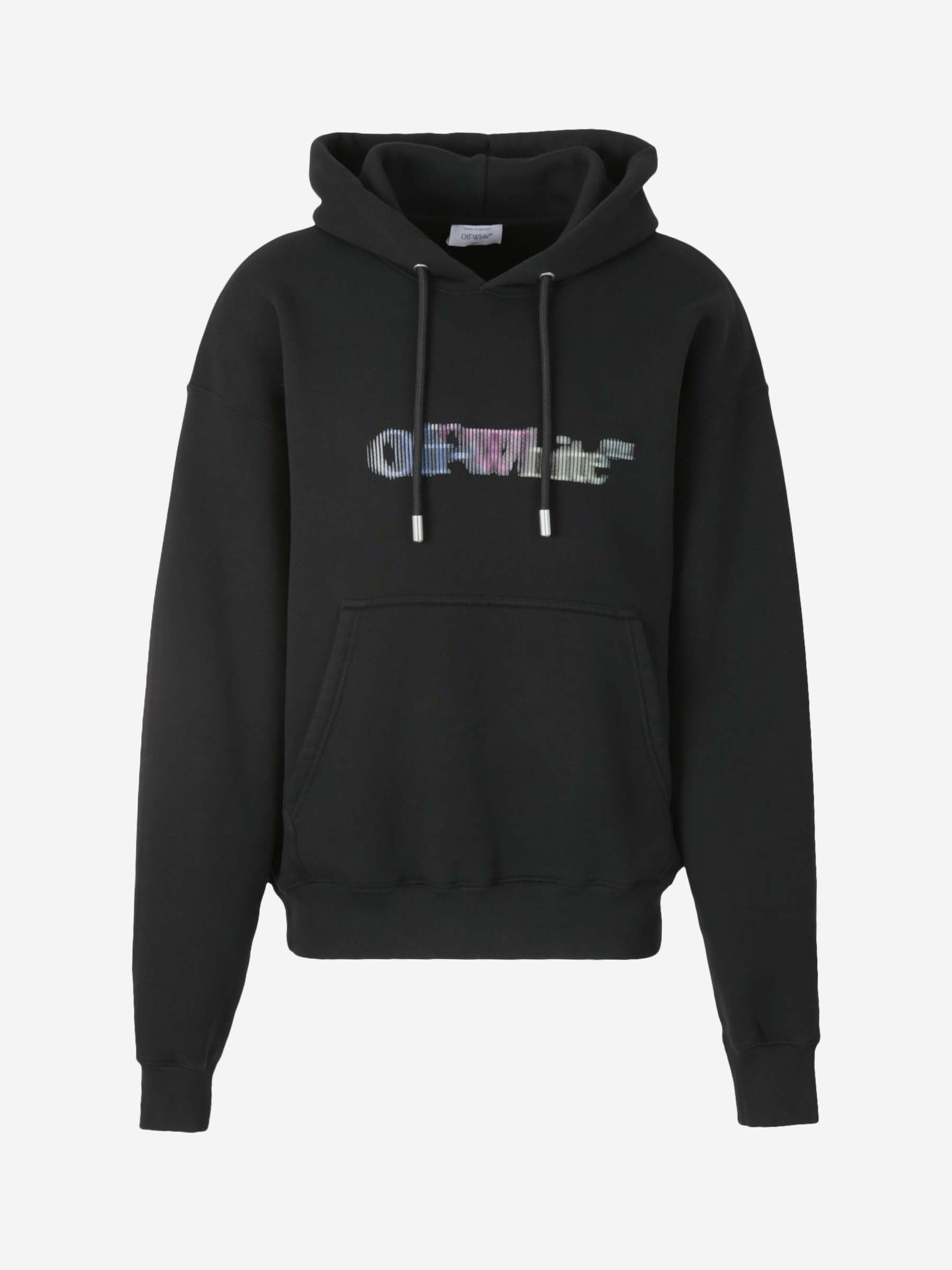 Cotton Logo Sweatshirt Off-white оригінал – Купити в Україні – боковий вид