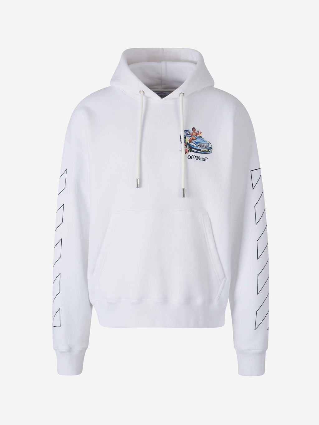 Cool Arrow Sweatshirt Off-white оригінал – Купити в Україні – боковий вид