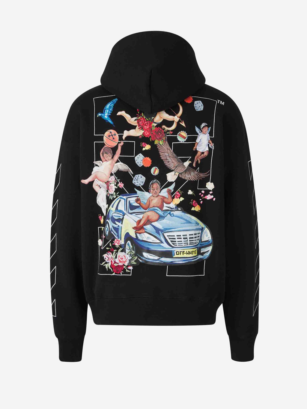 Cool Arrow Sweatshirt Off-white оригінал – Купити в Україні – вид ззаду