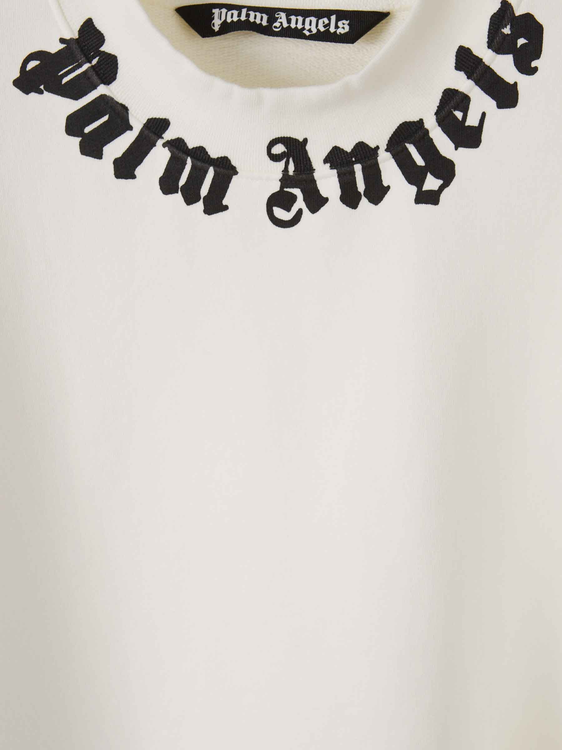 Crew Neck Sweatshirt Palm angels – Гарантія оригінальності – детальний вид