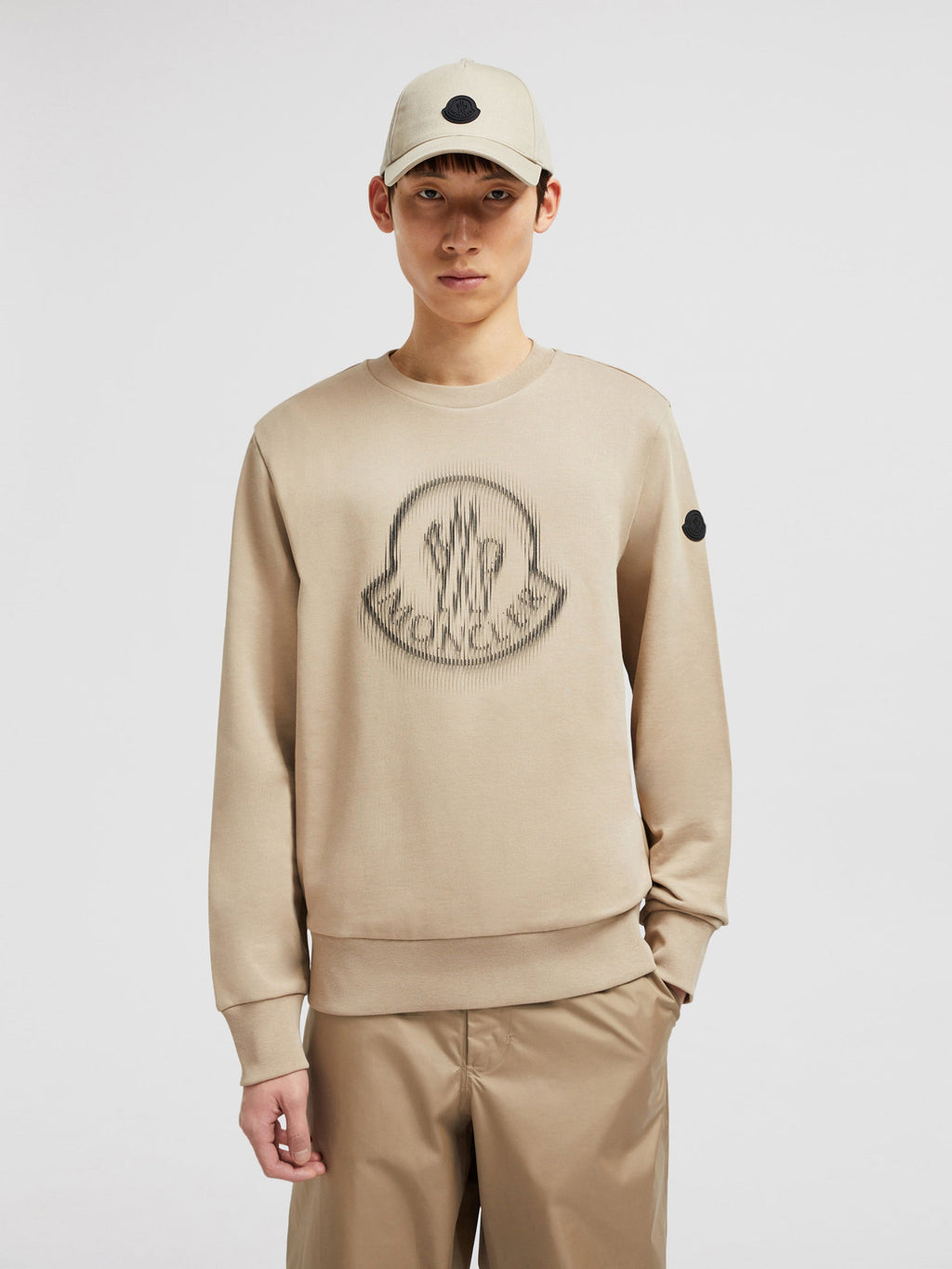 Crew Neck Sweatshirt Moncler – Гарантія оригінальності – вид ззаду