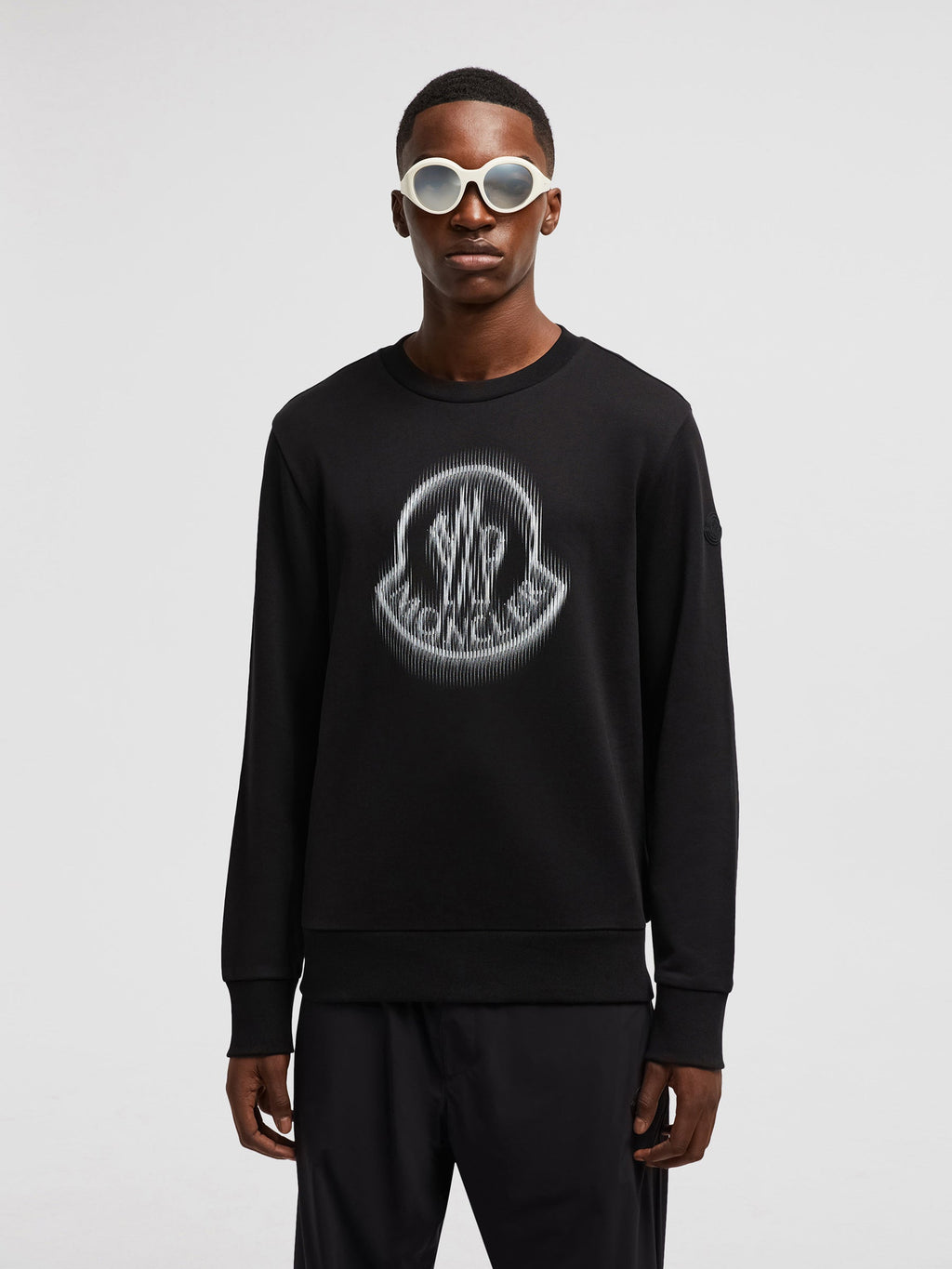 Crew Neck Sweatshirt Moncler – Гарантія оригінальності – вид ззаду