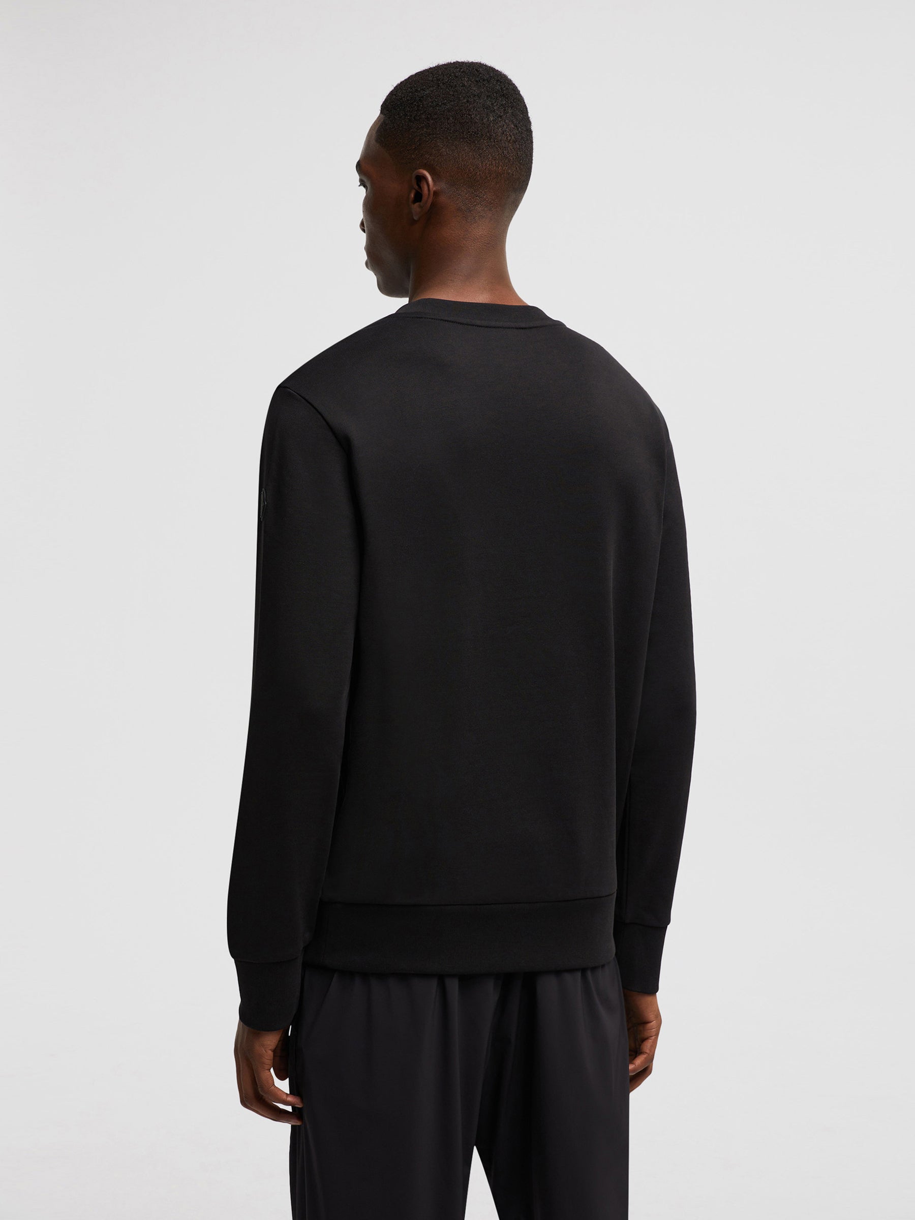 Crew Neck Sweatshirt Moncler – Гарантія оригінальності – детальний вид