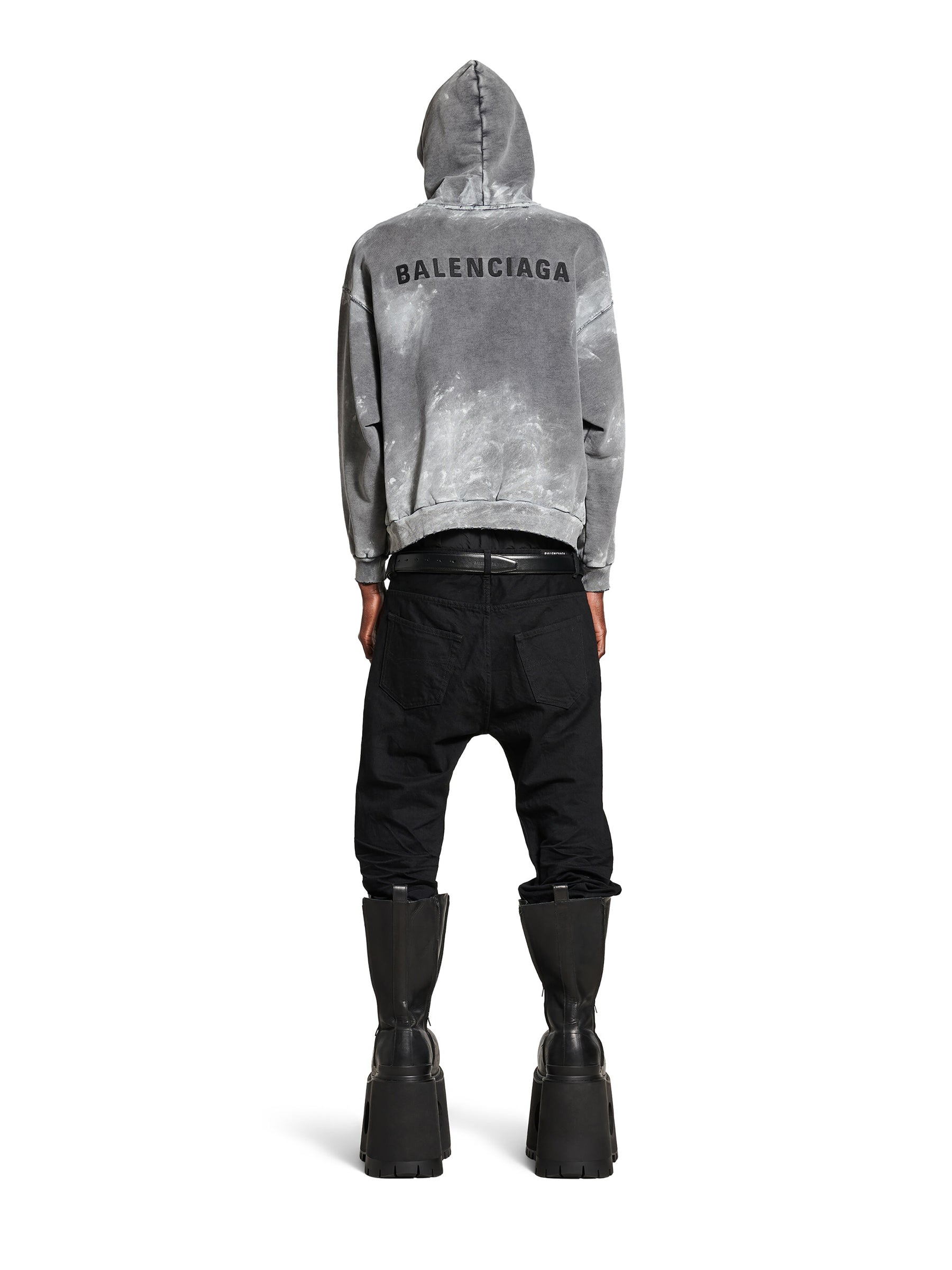 Back Medium Fit Sweatshirt Balenciaga – Гарантія оригінальності – детальний вид - BALENCIAGA