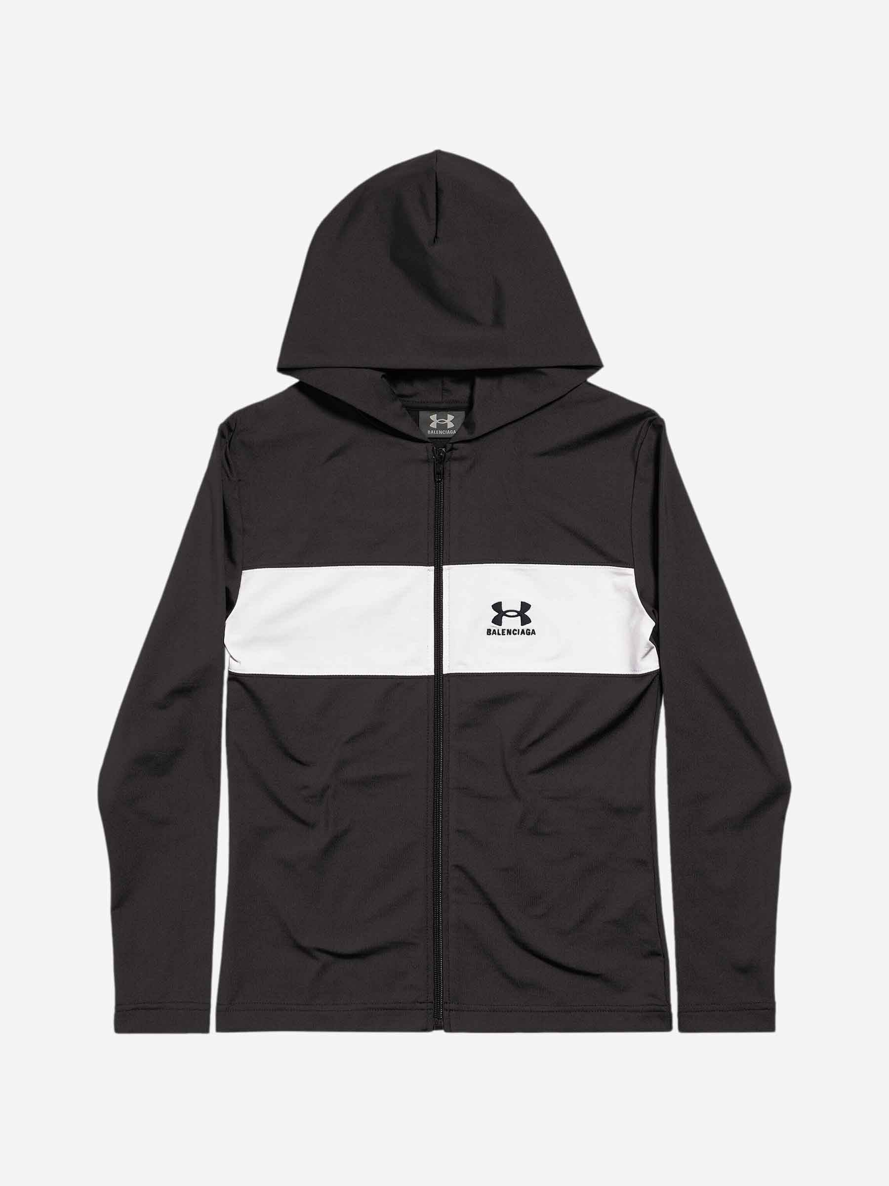 Hooded Sweatshirt With Zipper Balenciaga оригінал – Купити в Україні – боковий вид