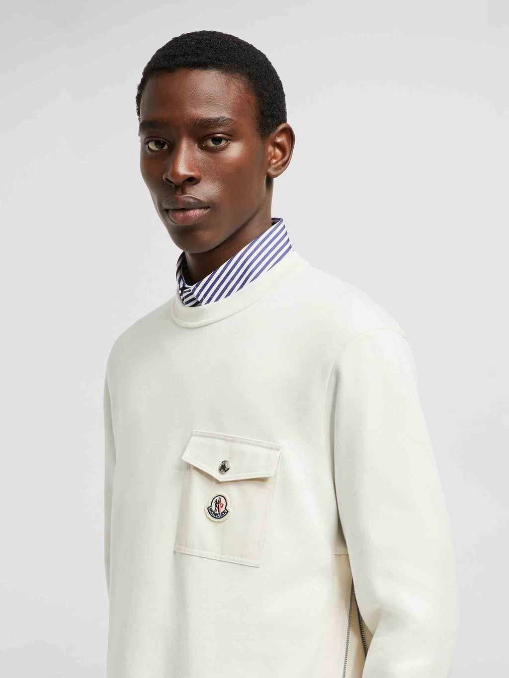 Crew Neck Sweatshirt Moncler – Гарантія оригінальності – збільшений вид