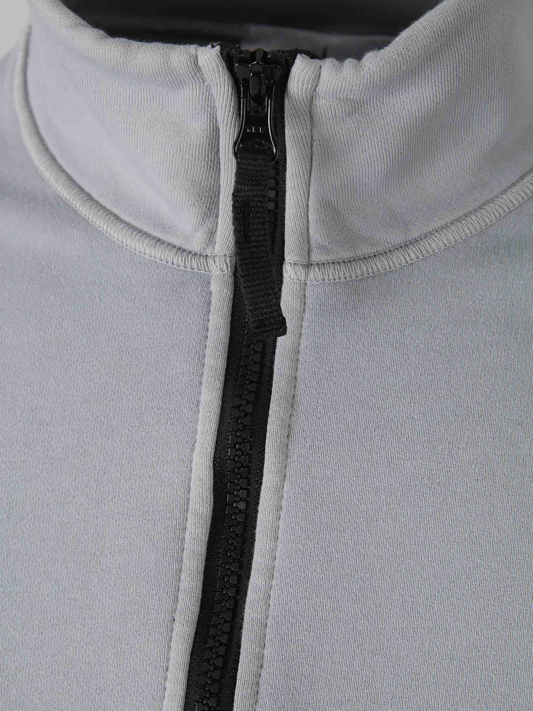 Cotton Zip Sweatshirt Stone island – Гарантія оригінальності – детальний вид - STONE ISLAND
