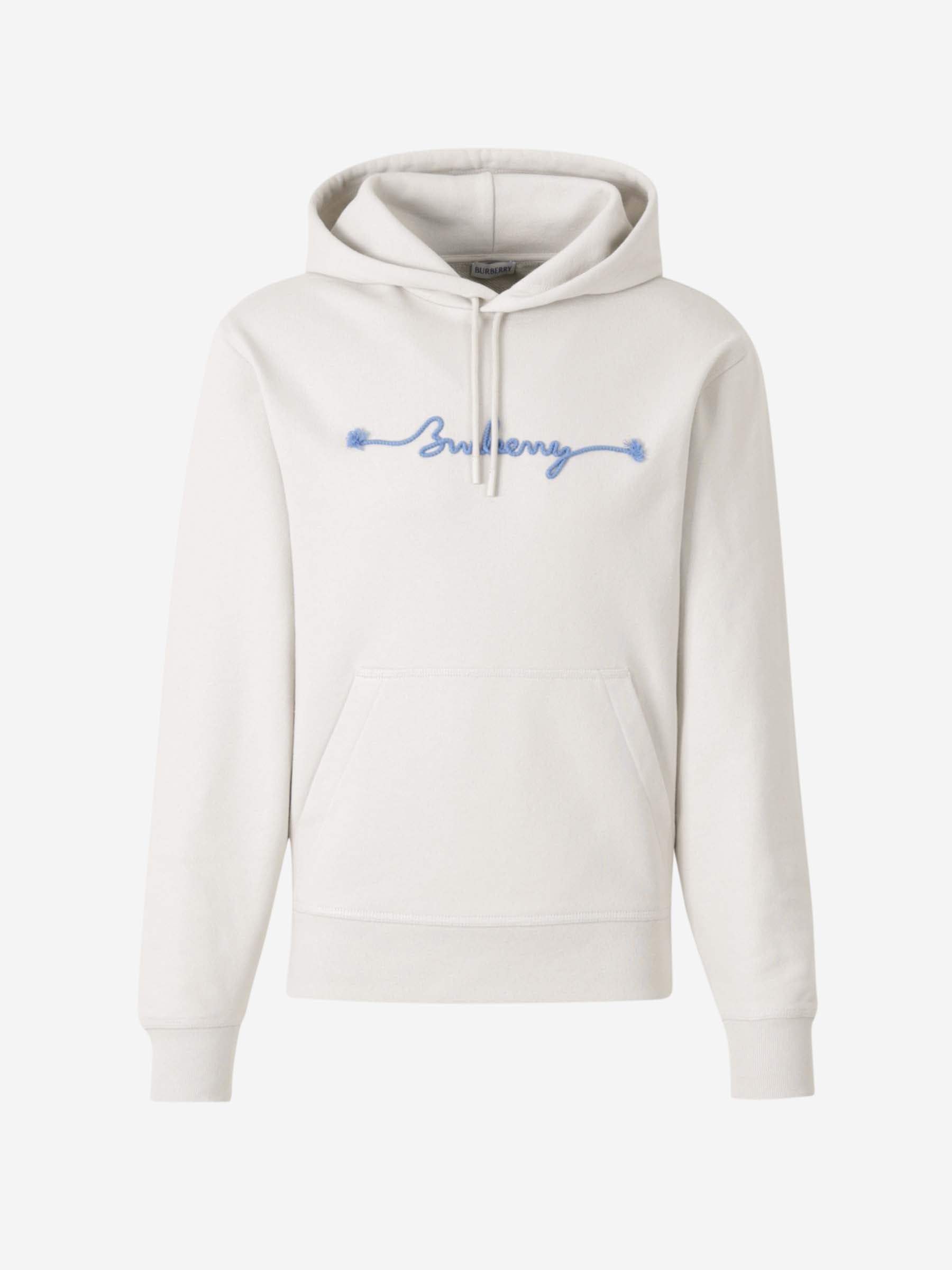 Оригінальна Cotton Hooded Sweatshirt Burberry – боковий вид