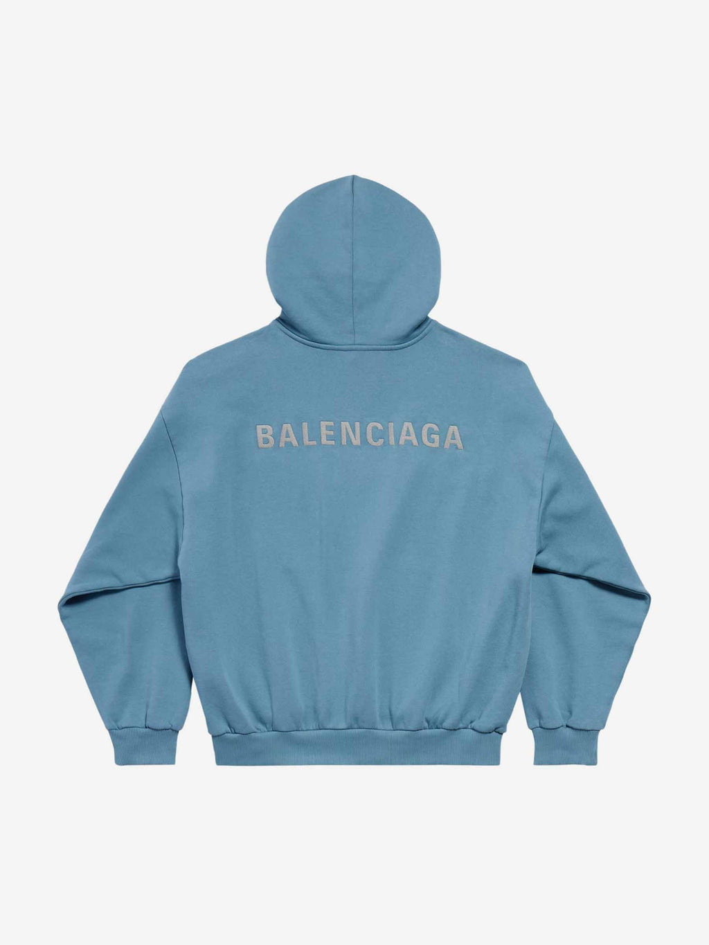 Оригінальна Plush Hooded Sweatshirt Balenciaga – вид ззаду