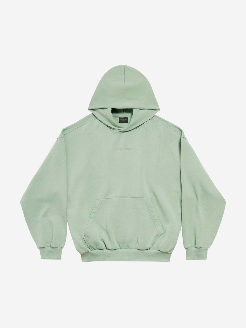 Оригінальна Plush Hooded Sweatshirt Balenciaga – боковий вид