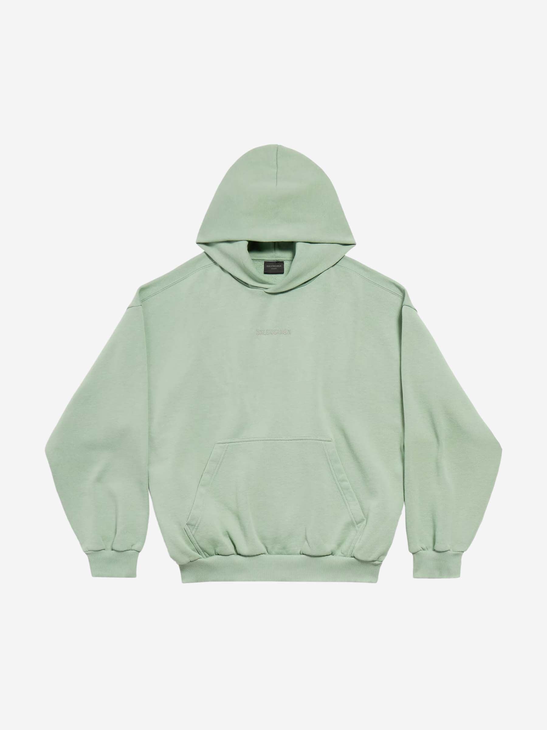 Оригінальна Plush Hooded Sweatshirt Balenciaga – боковий вид - BALENCIAGA