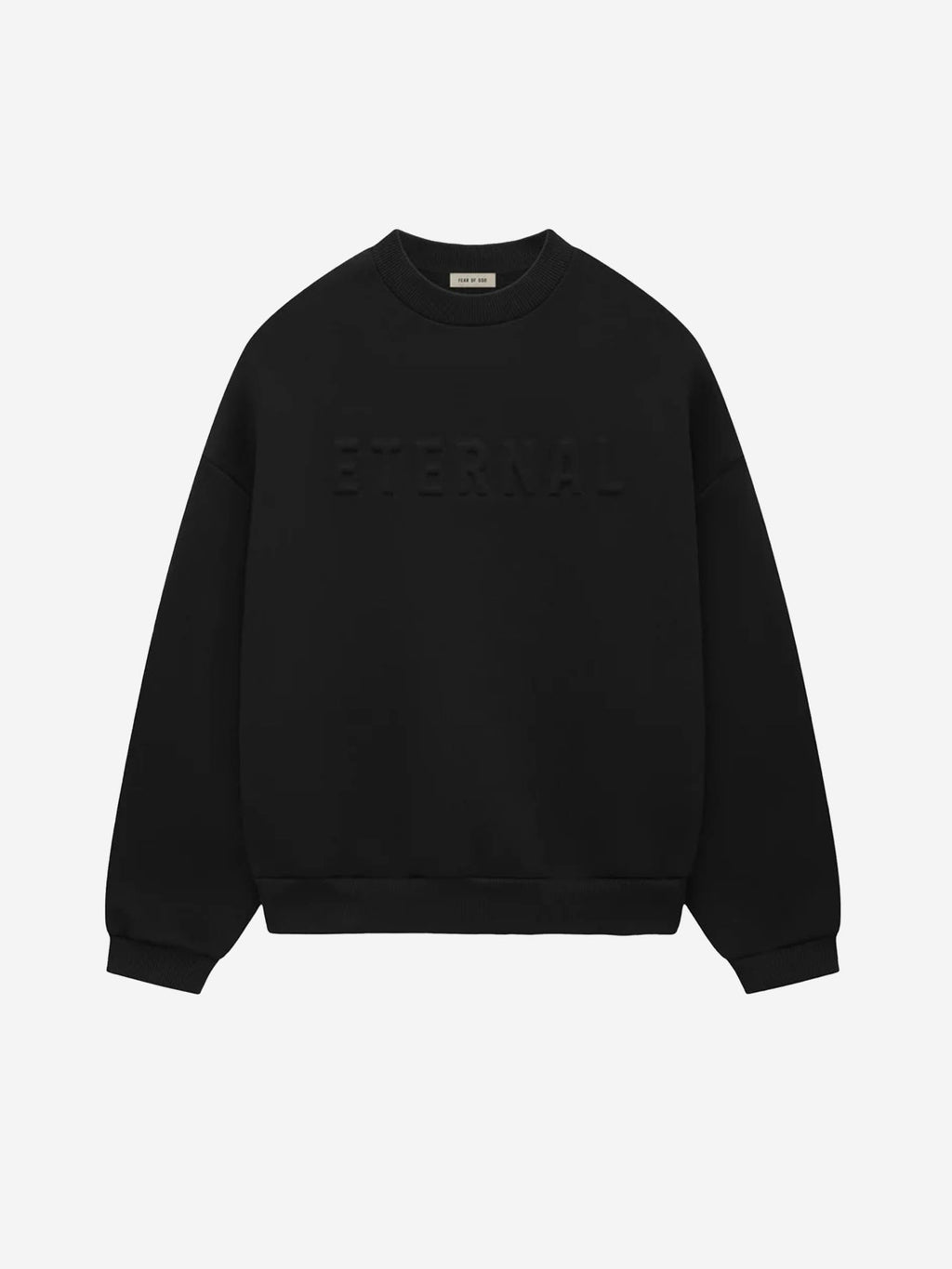 Crew Neck Sweatshirt Fear of god – Гарантія оригінальності – боковий вид