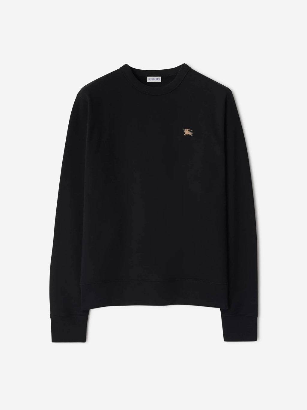 Round Neck Sweatshirt Burberry – Гарантія оригінальності – боковий вид